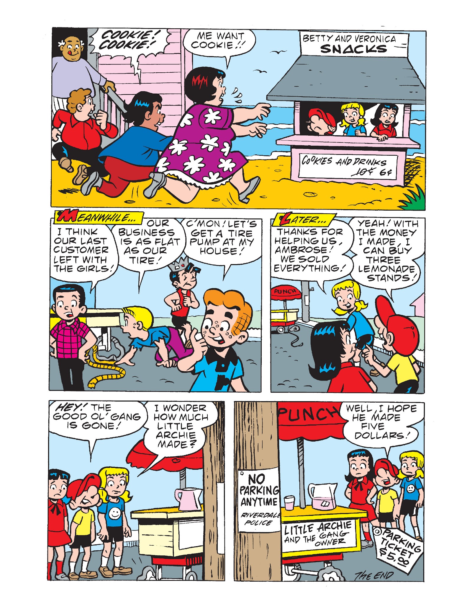 Read online Archie's Funhouse Double Digest comic -  Issue #16 - 135