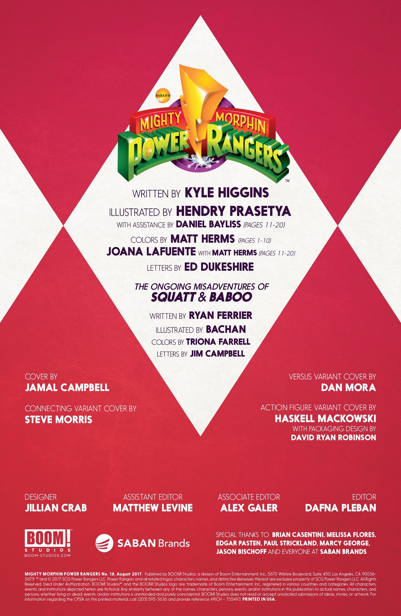 Read online Mighty Morphin Power Rangers comic -  Issue #18 - 2