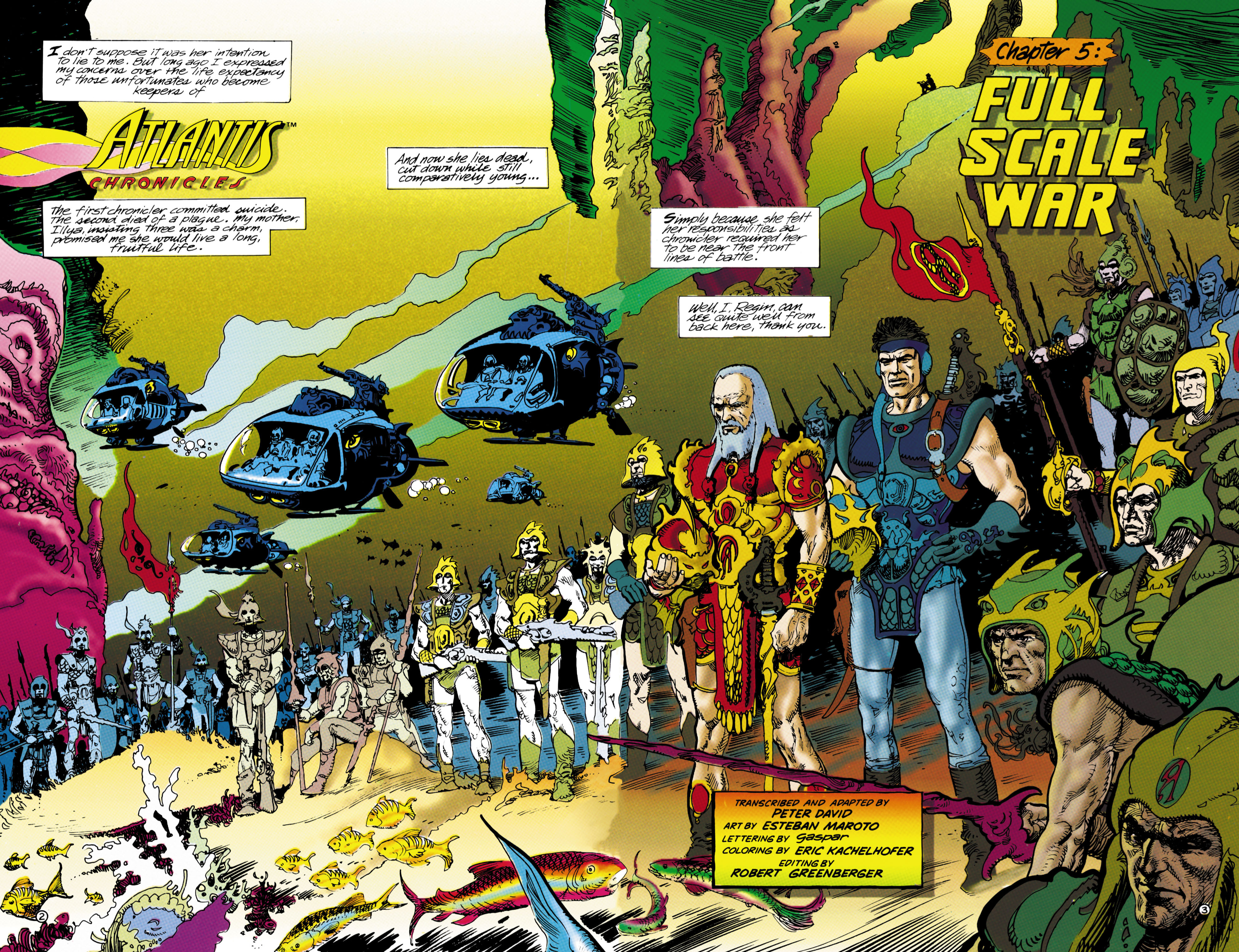 Read online The Atlantis Chronicles comic -  Issue #4 - 3