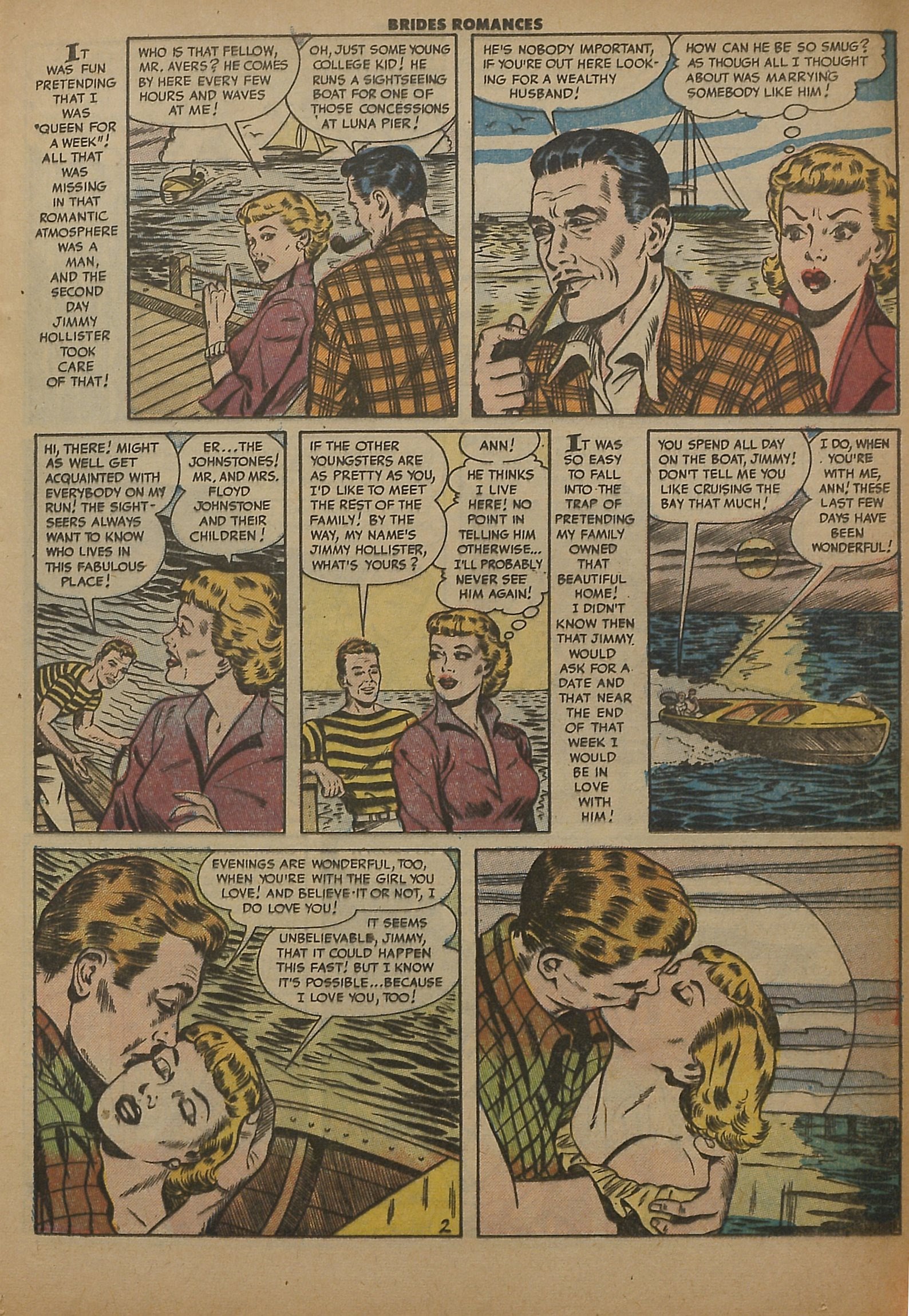 Read online Brides Romances comic -  Issue #1 - 13