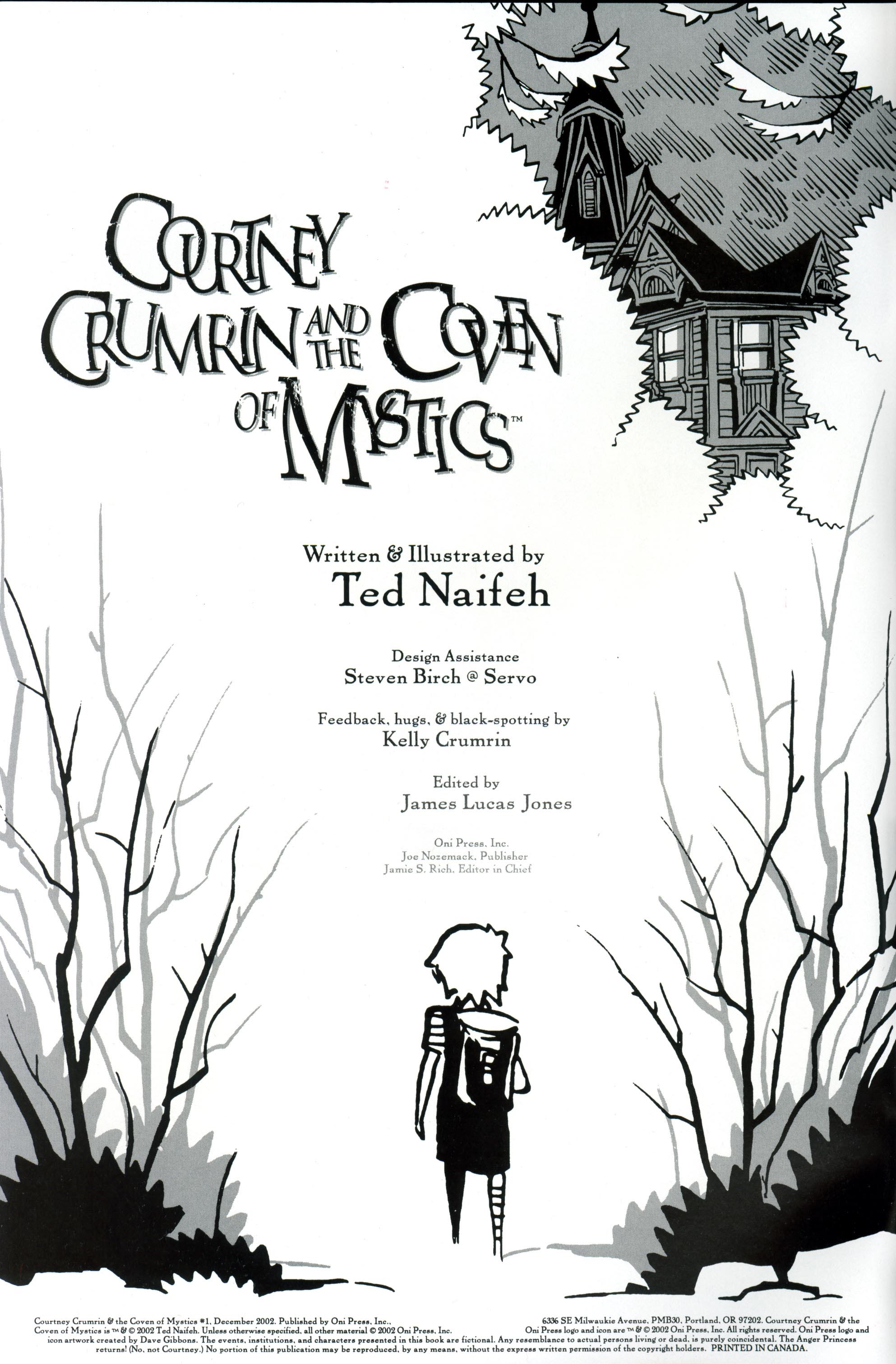 Read online Courtney Crumrin and the Coven of Mystics comic -  Issue #1 - 2