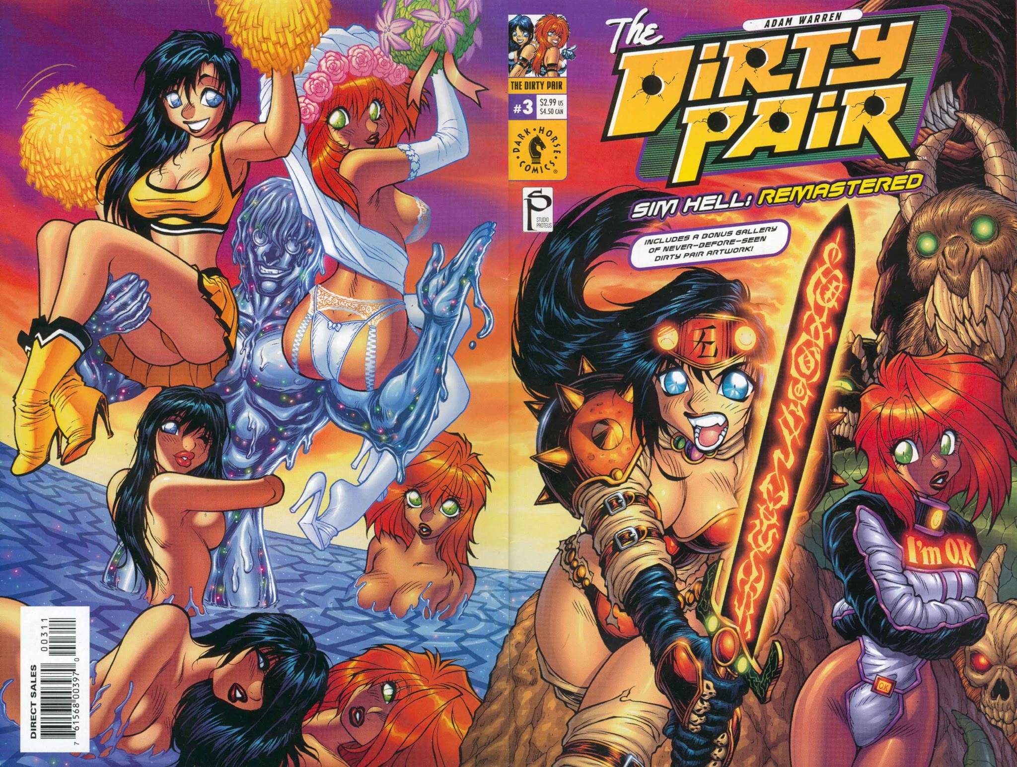 Read online The Dirty Pair: Sim Hell Remastered comic -  Issue #3 - 2