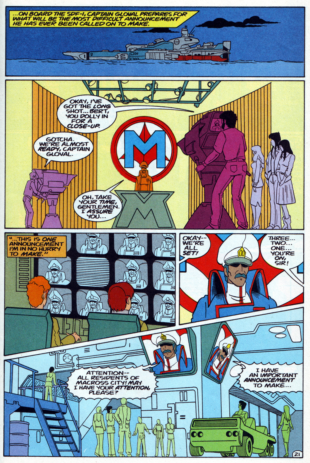 Read online Robotech The Macross Saga comic -  Issue #20 - 23