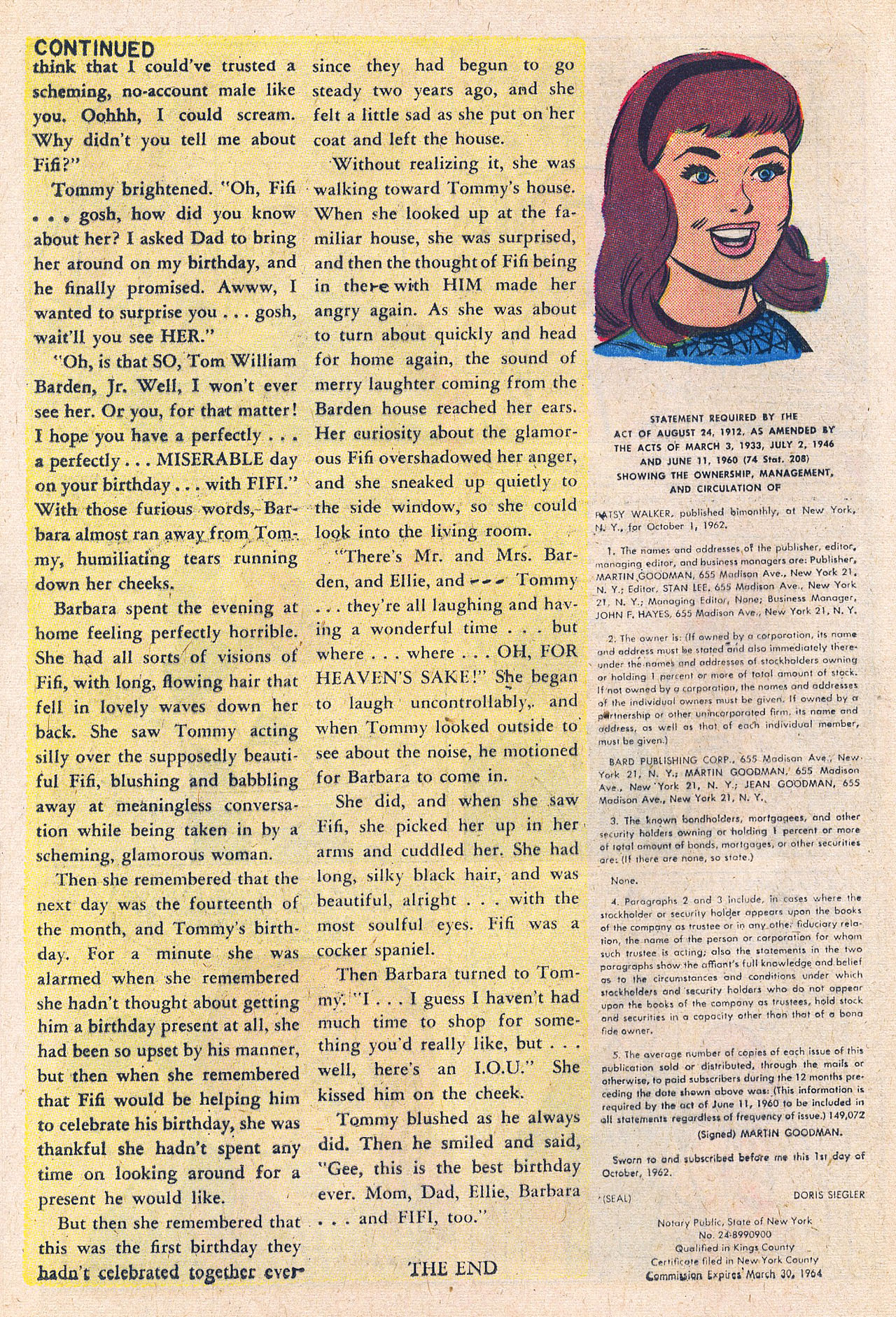 Read online Patsy Walker comic -  Issue #106 - 24