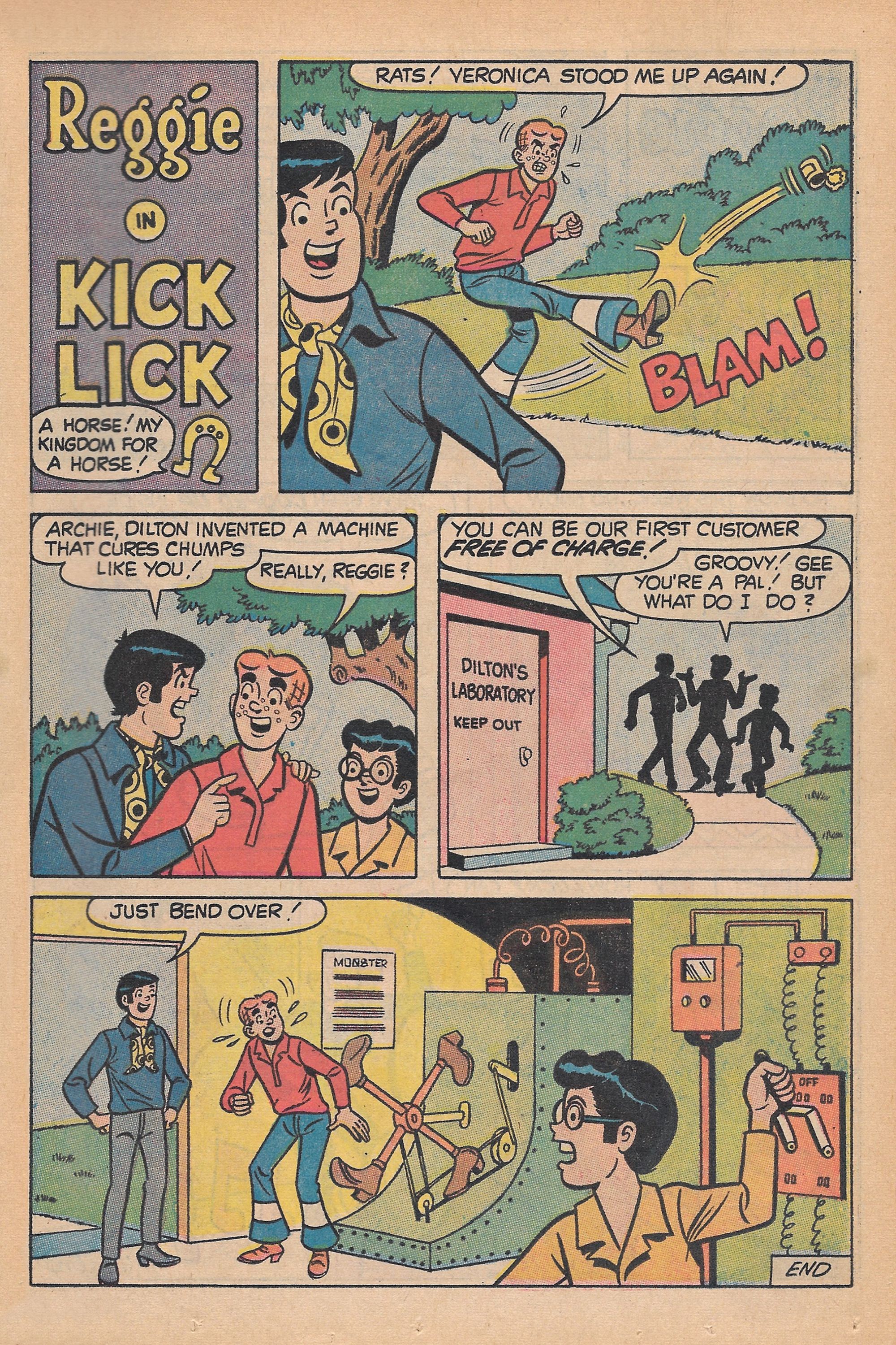 Read online Reggie's Wise Guy Jokes comic -  Issue #11 - 45