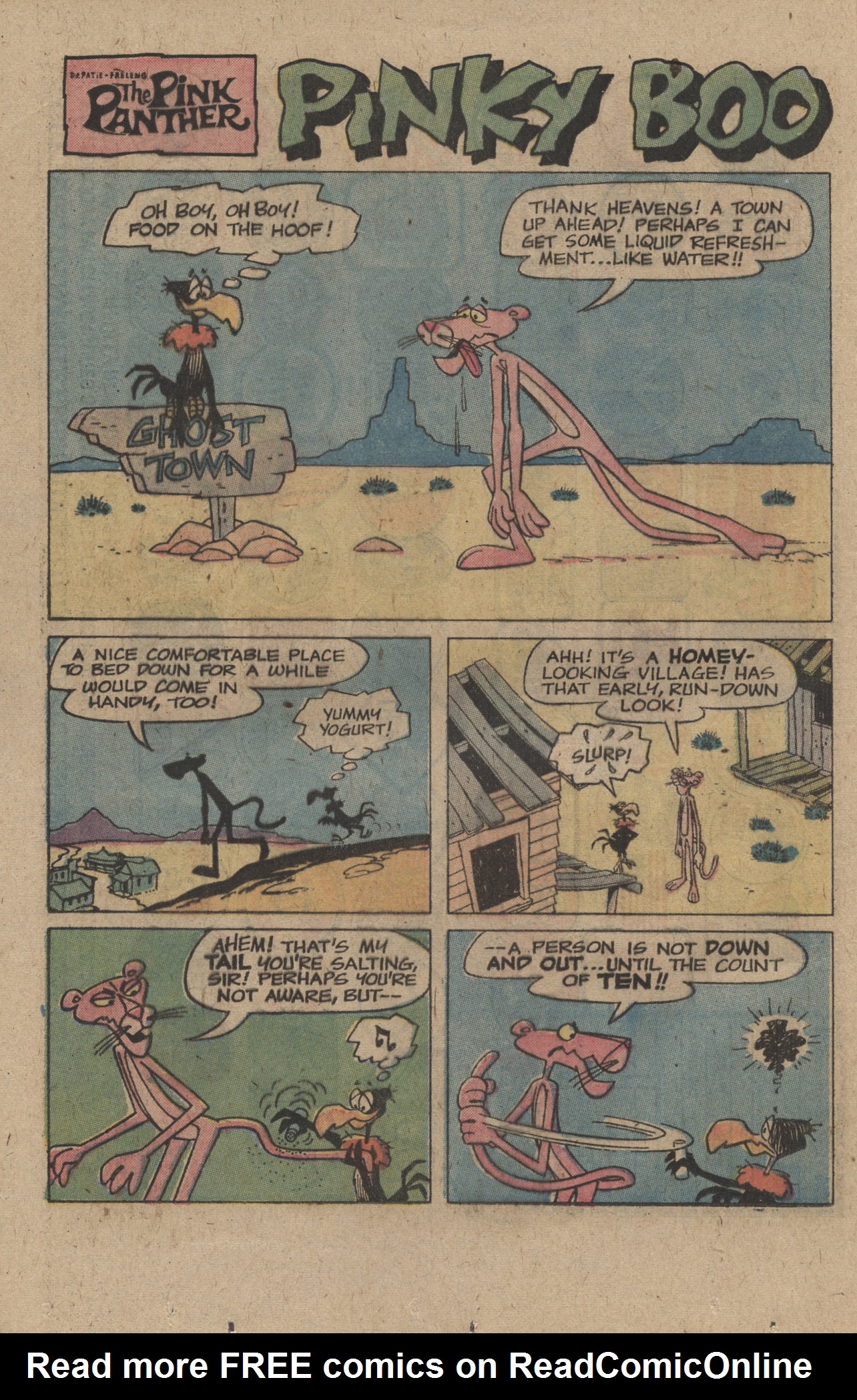 Read online The Pink Panther (1971) comic -  Issue #36 - 20