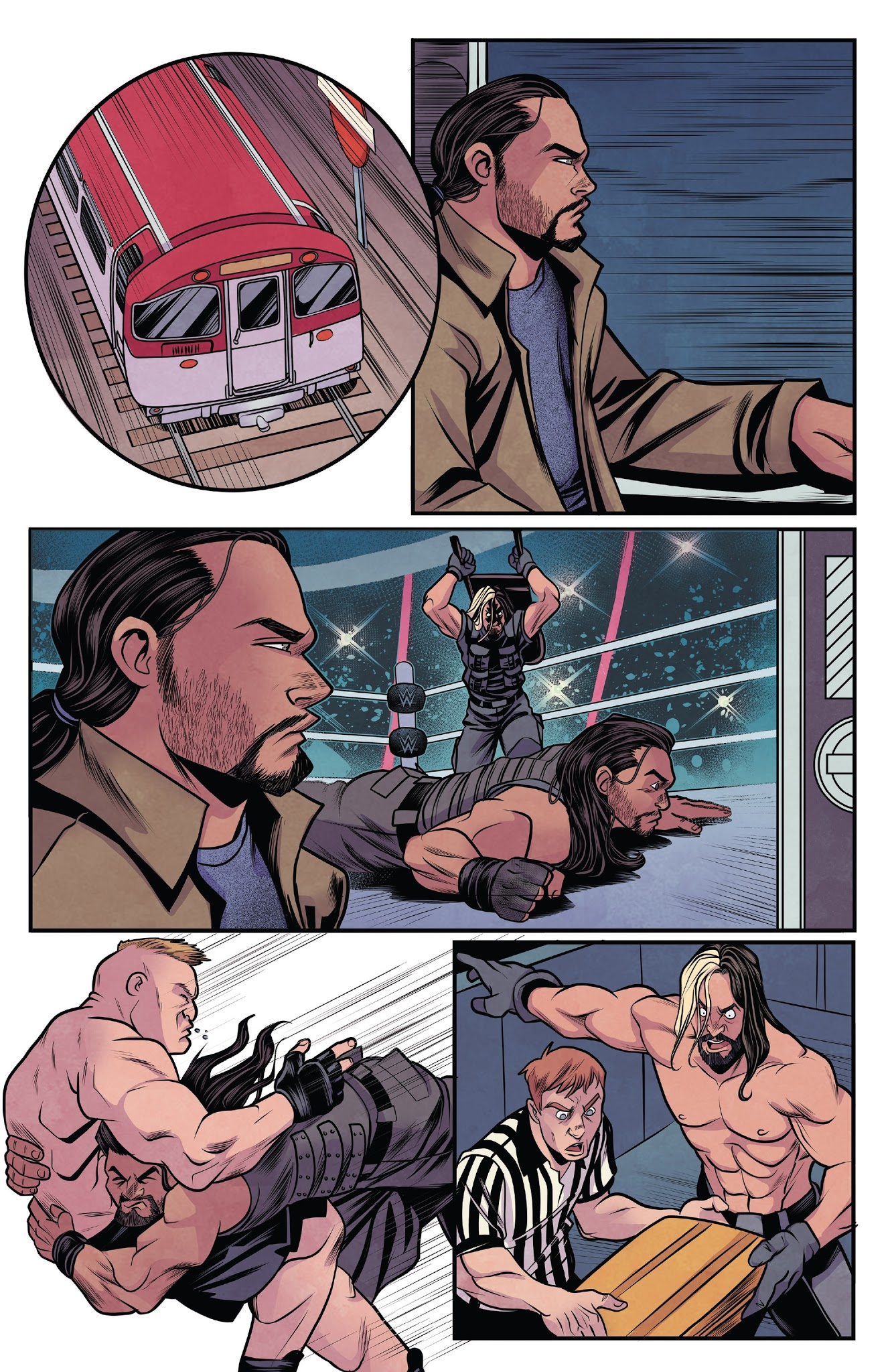 Read online WWE comic -  Issue #10 - 12