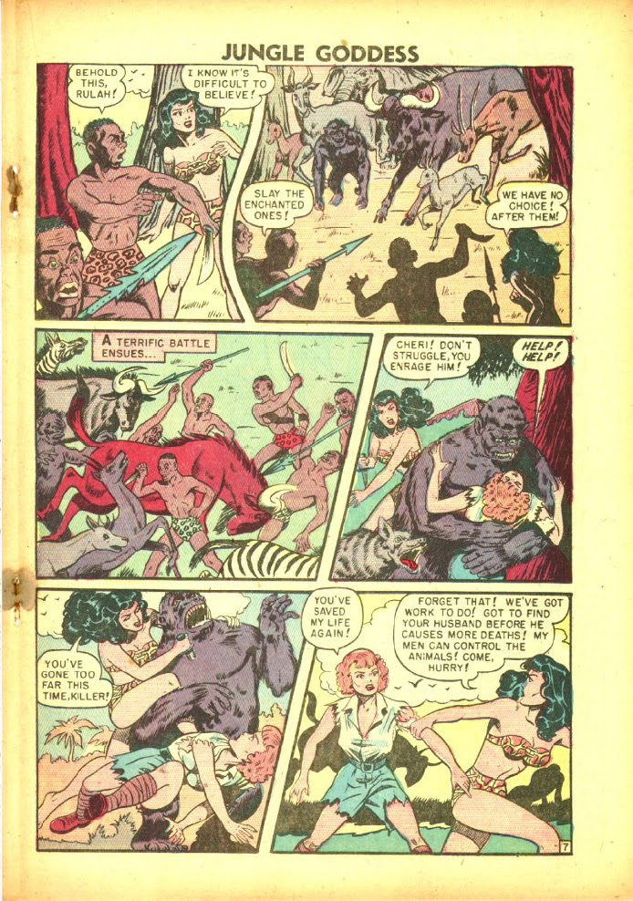 Read online Rulah - Jungle Goddess comic -  Issue #19 - 20