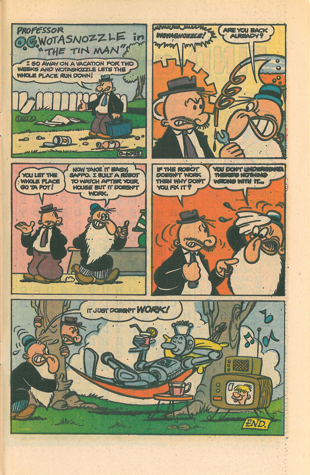 Read online Popeye (1948) comic -  Issue #125 - 31