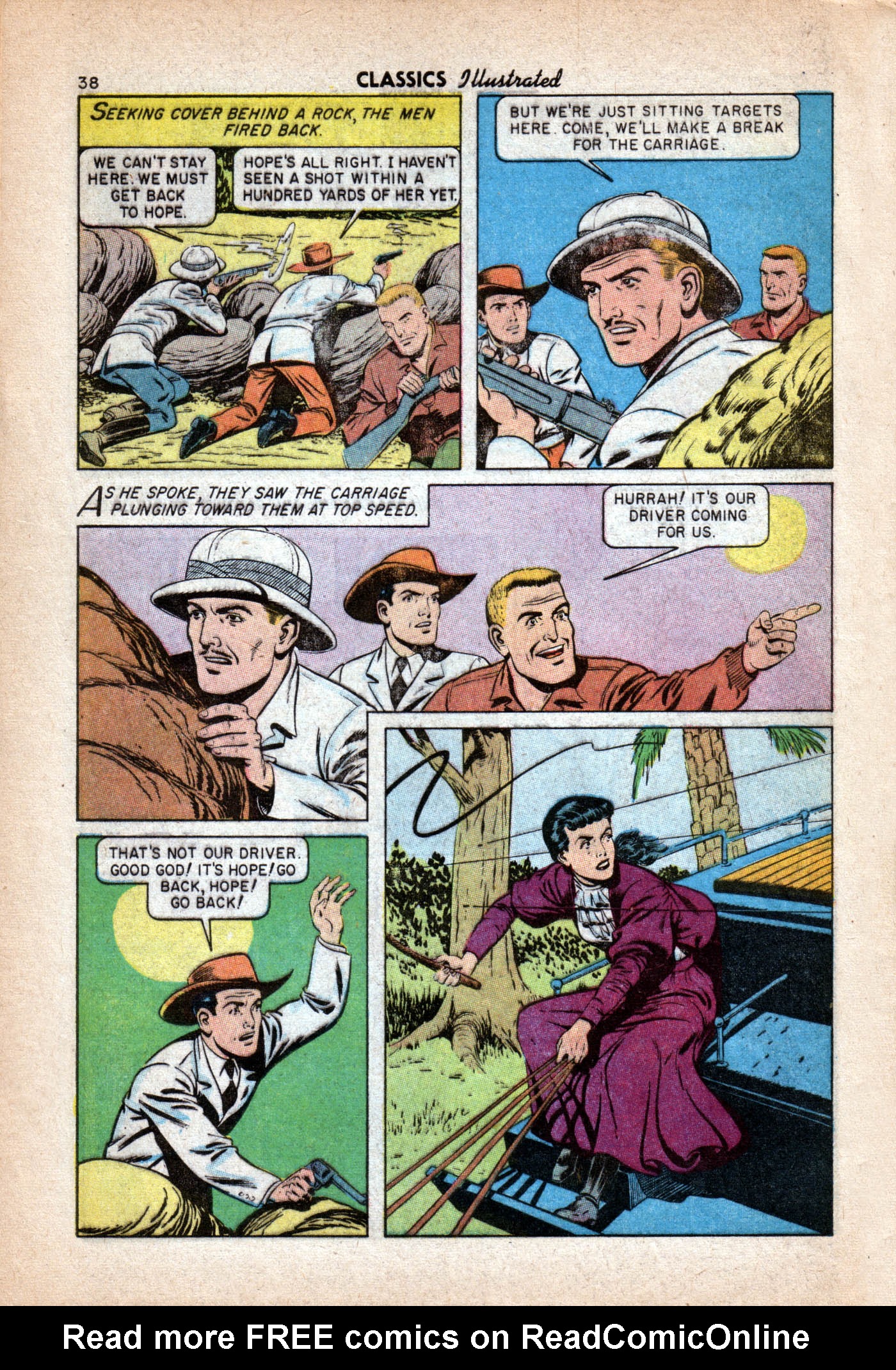 Read online Classics Illustrated comic -  Issue #119 - 40