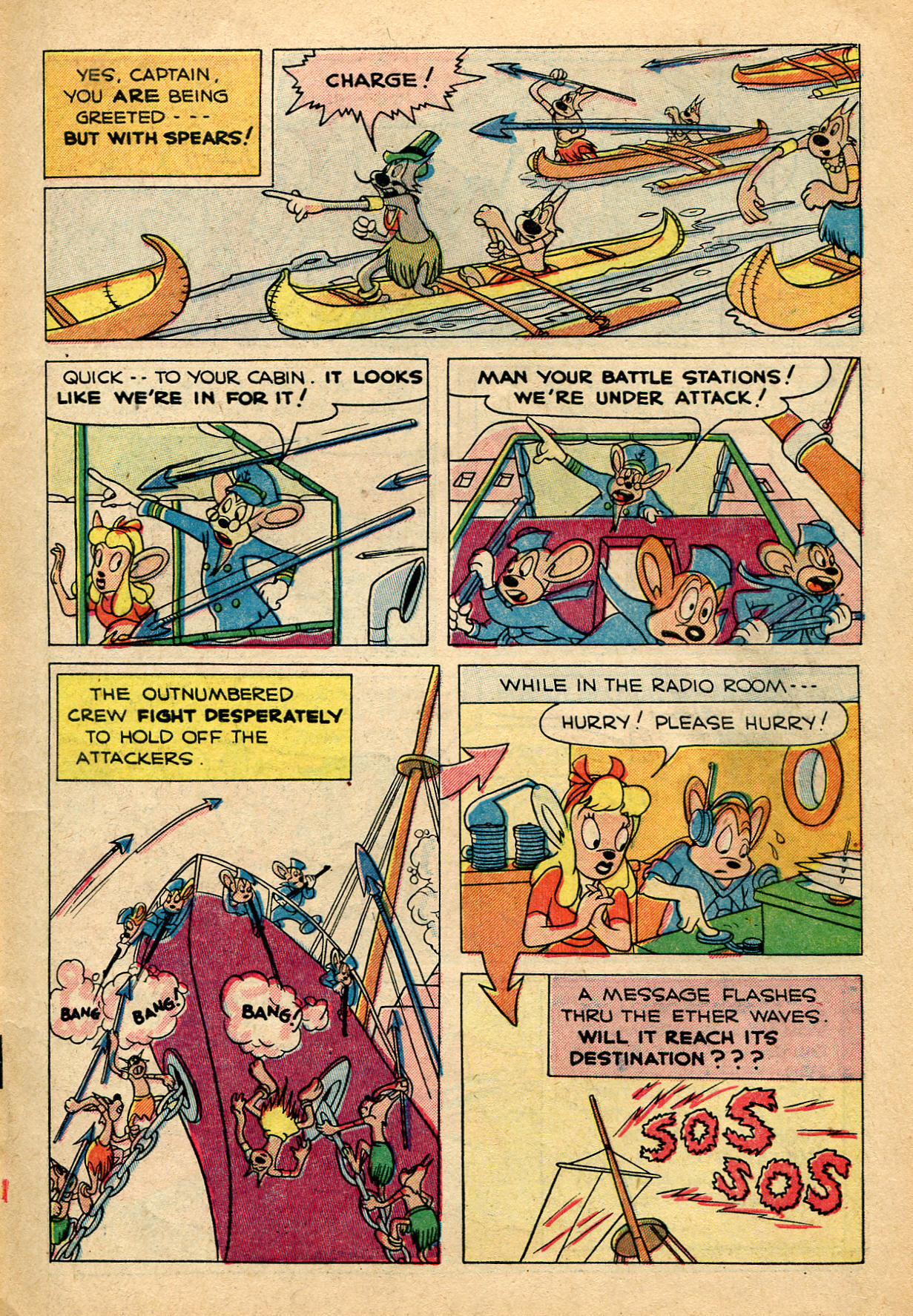 Read online Paul Terry's Mighty Mouse Comics comic -  Issue #20 - 7