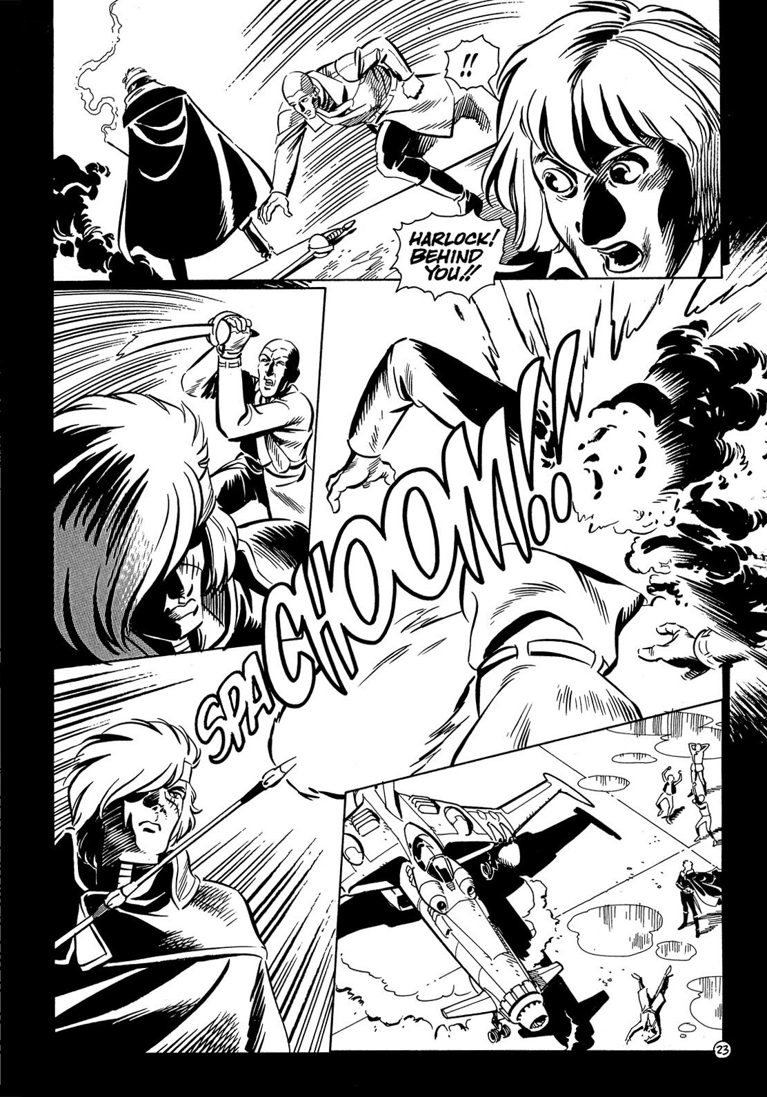 Read online Captain Harlock: The Machine People comic -  Issue #4 - 25