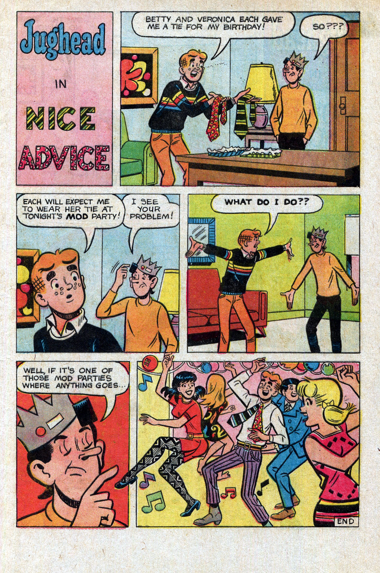 Read online Jughead's Jokes comic -  Issue #4 - 5