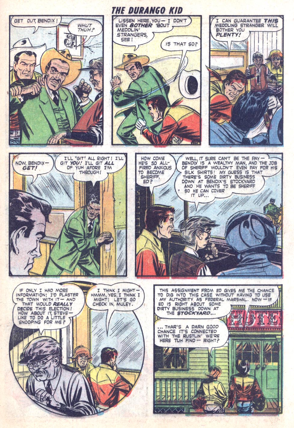 Read online Charles Starrett as The Durango Kid comic -  Issue #7 - 13