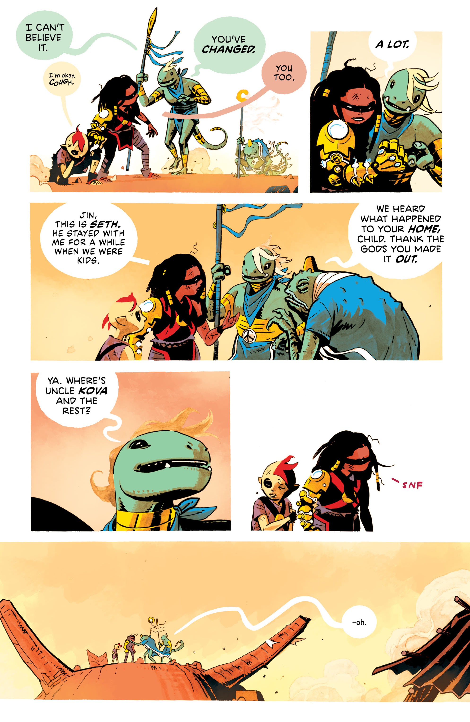 Read online Kaya comic -  Issue #1 - 20