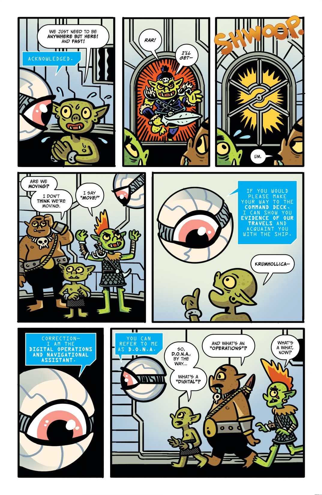 Read online Orcs in Space comic -  Issue # TPB - 15