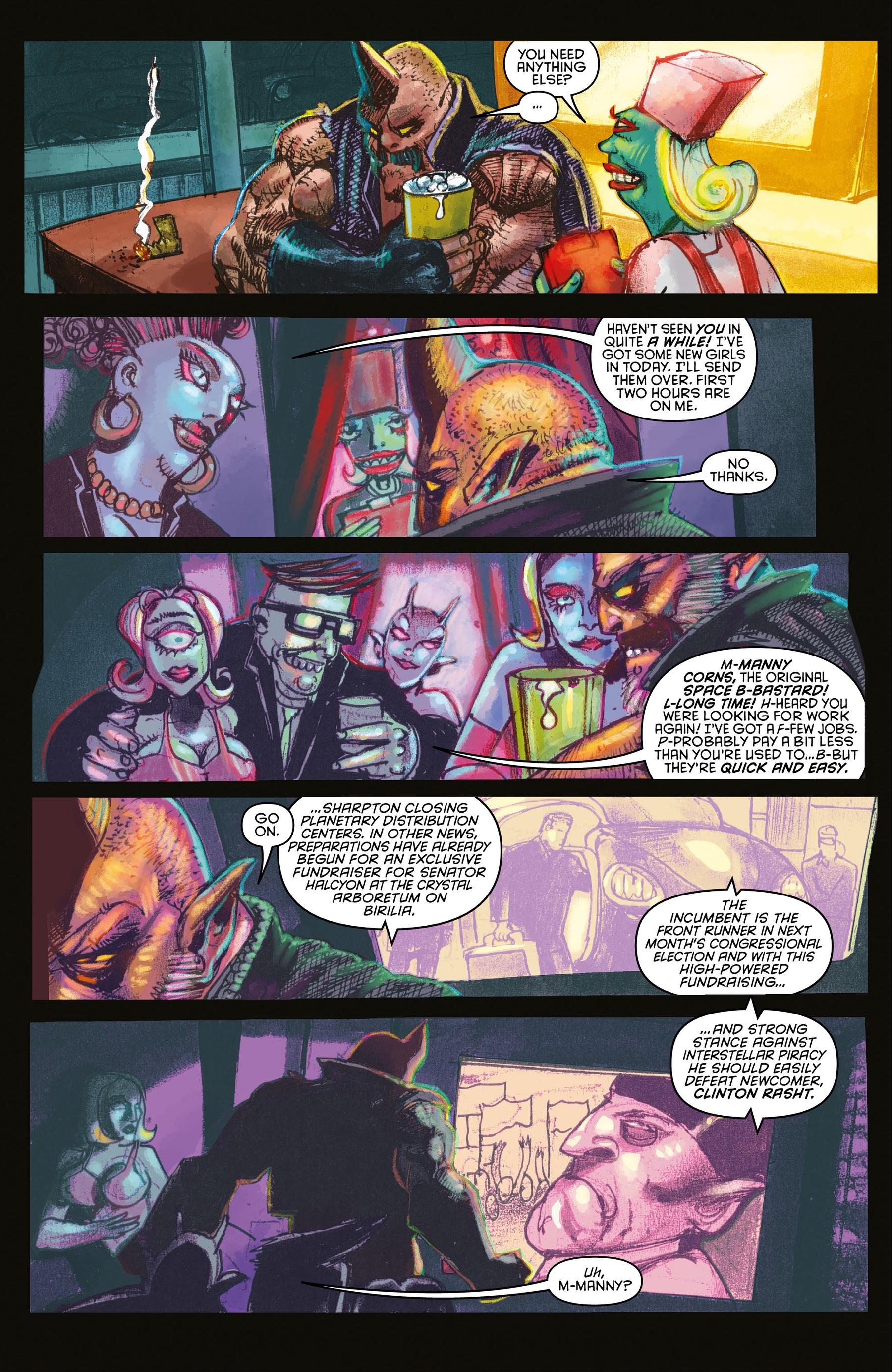 Read online Space Bastards comic -  Issue #7 - 6