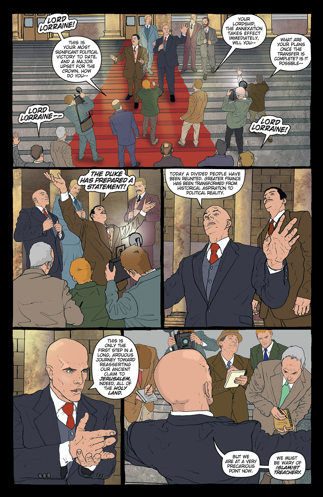Read online Rex Mundi (2006) comic -  Issue # TPB 3 - 109