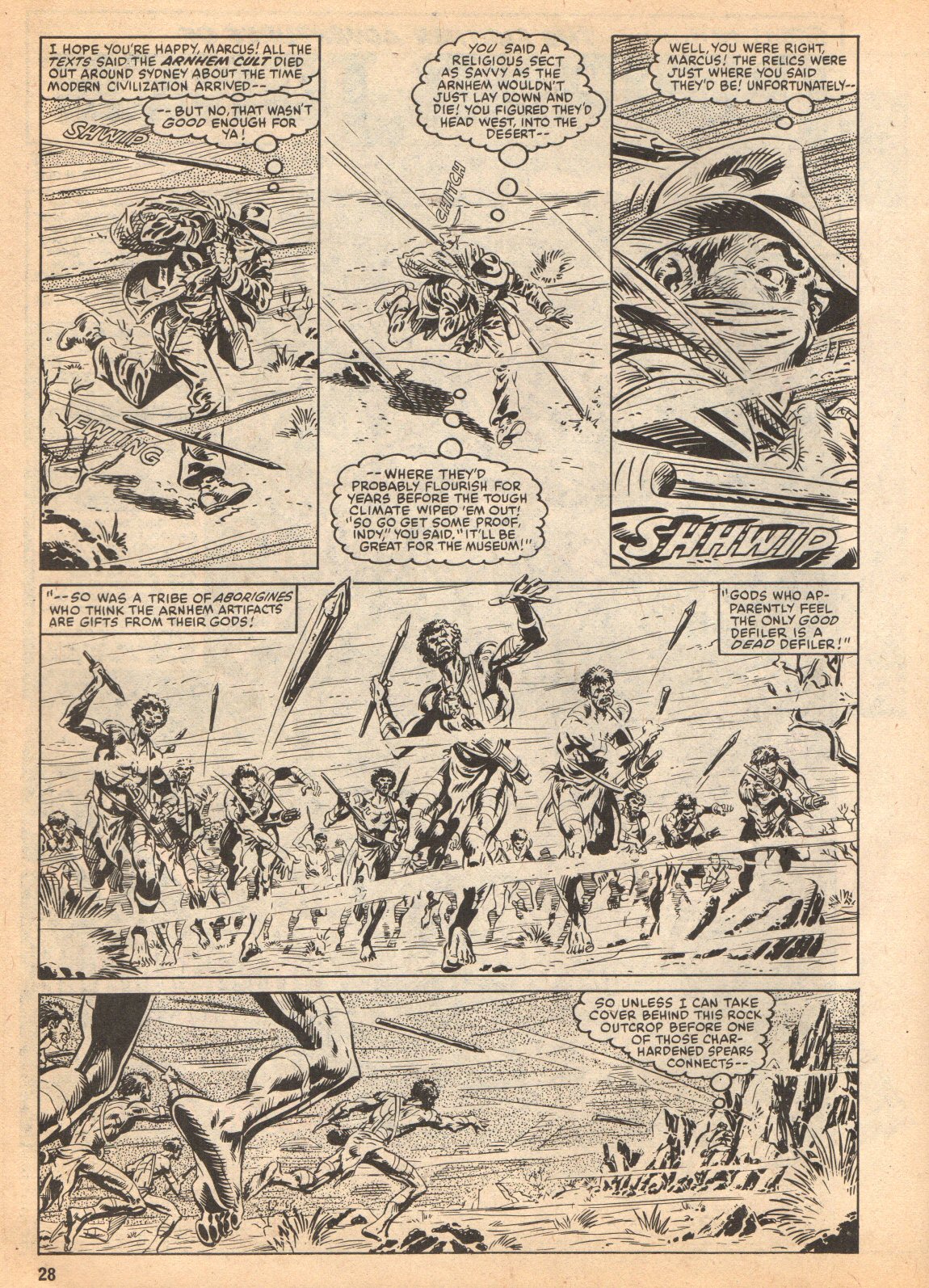 Read online Indiana Jones comic -  Issue #8 - 28