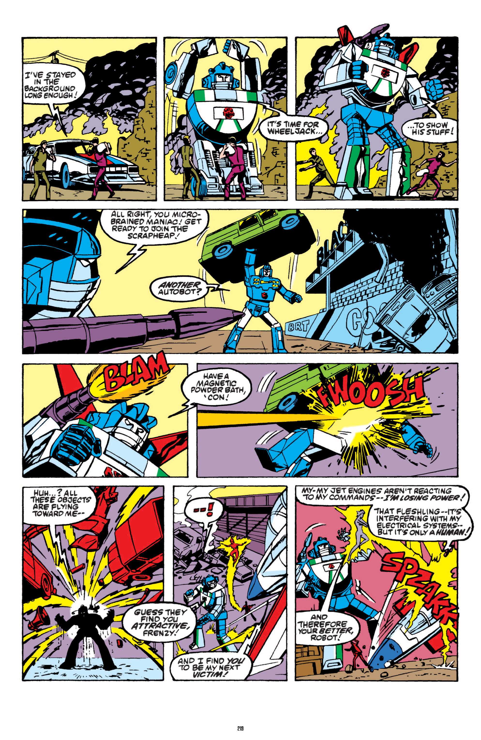 Read online The Transformers Classics comic -  Issue # TPB 1 - 220