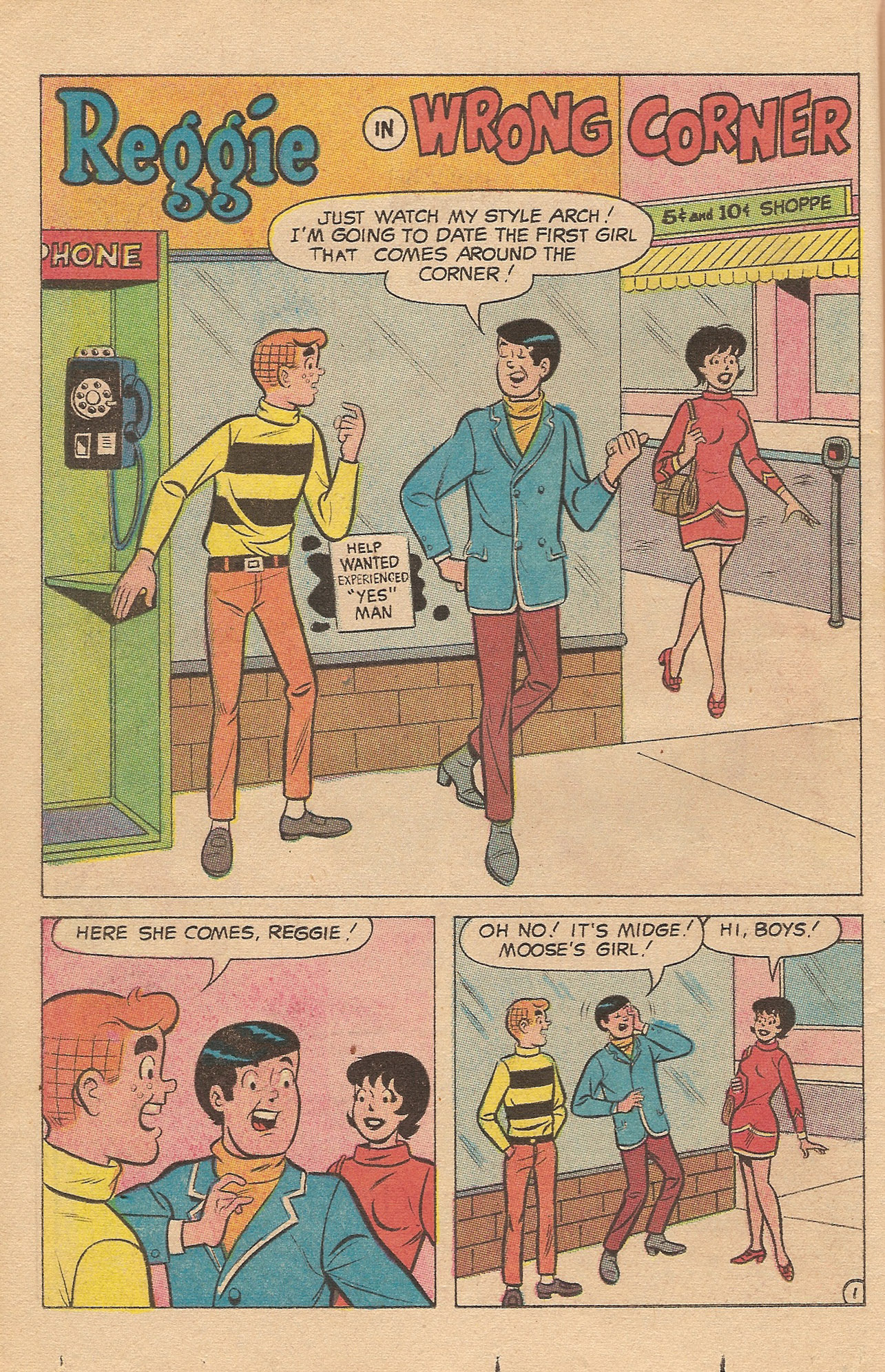 Read online Reggie's Wise Guy Jokes comic -  Issue #5 - 18