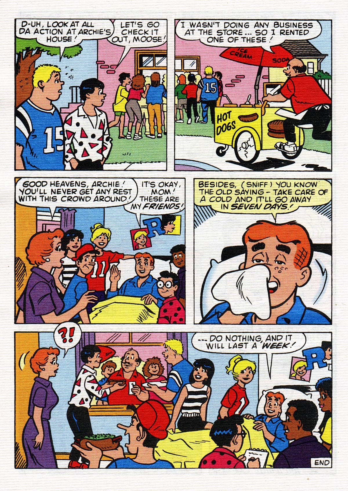 Read online Archie's Double Digest Magazine comic -  Issue #154 - 136
