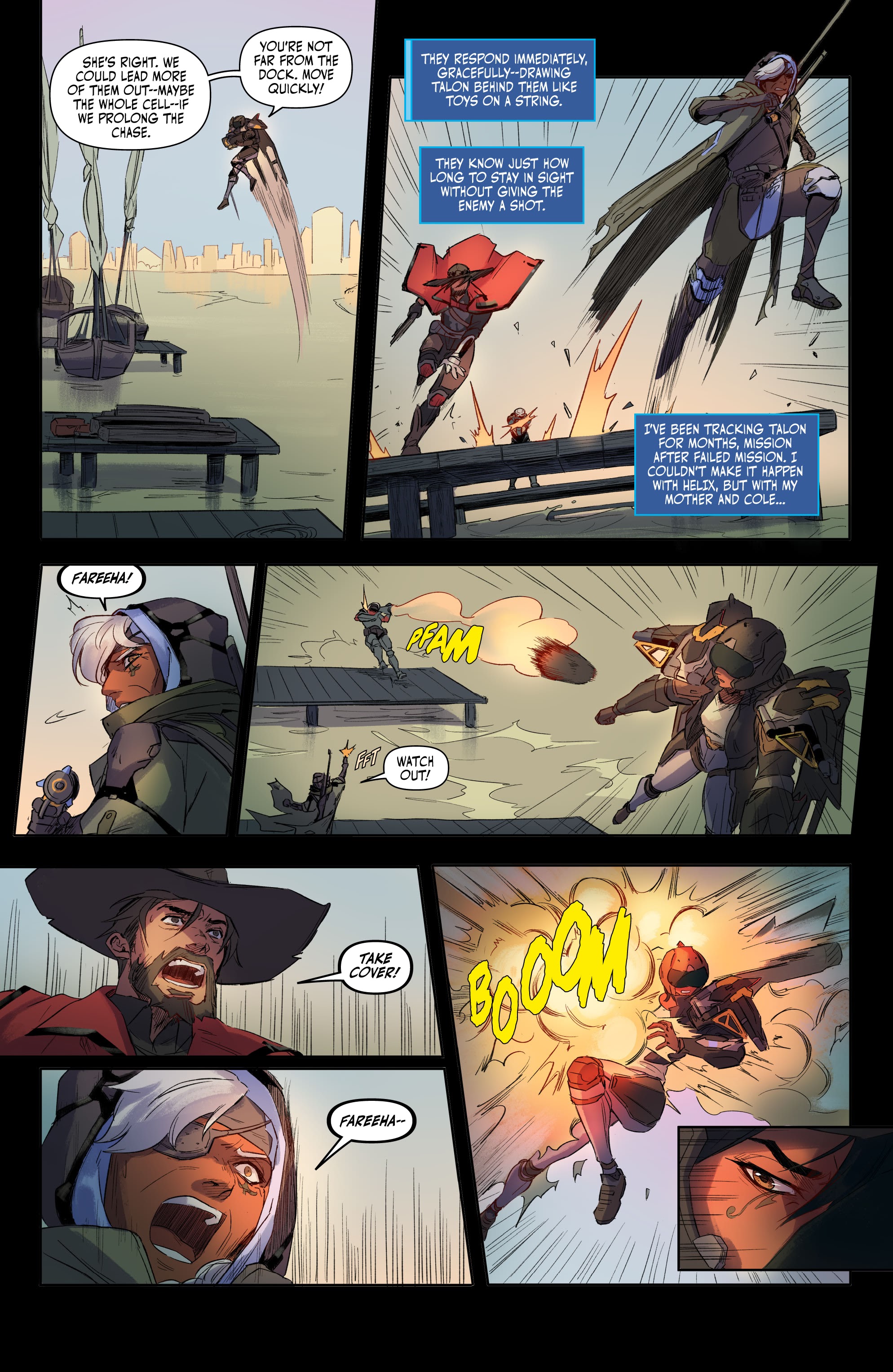 Read online Overwatch: New Blood comic -  Issue #2 - 13