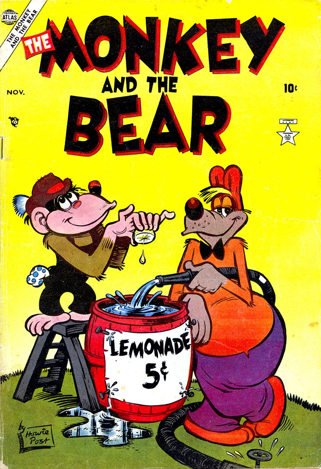 Read online The Monkey And The Bear comic -  Issue #2 - 1