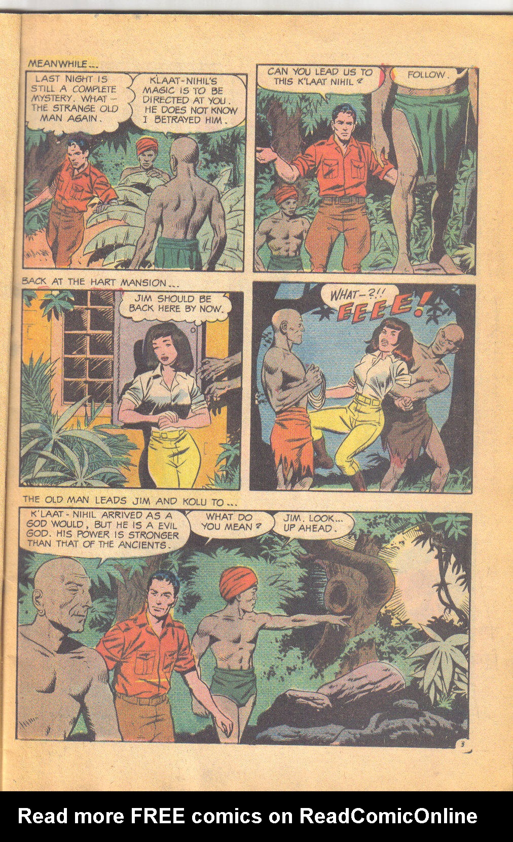 Read online Jungle Jim (1969) comic -  Issue #22 - 6