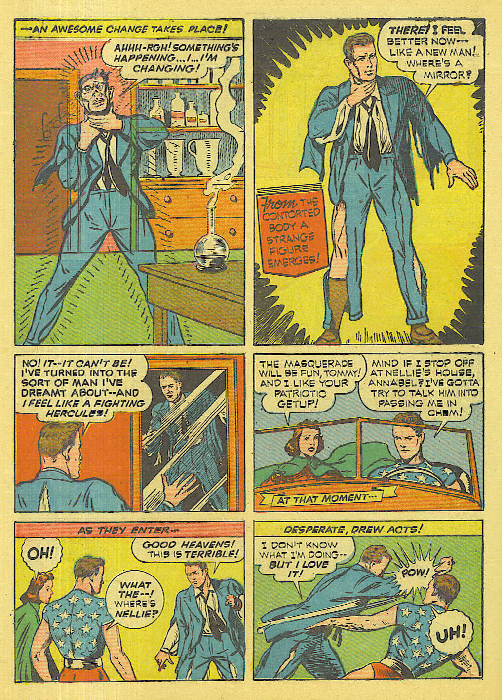 Read online Exciting Comics comic -  Issue #15 - 17