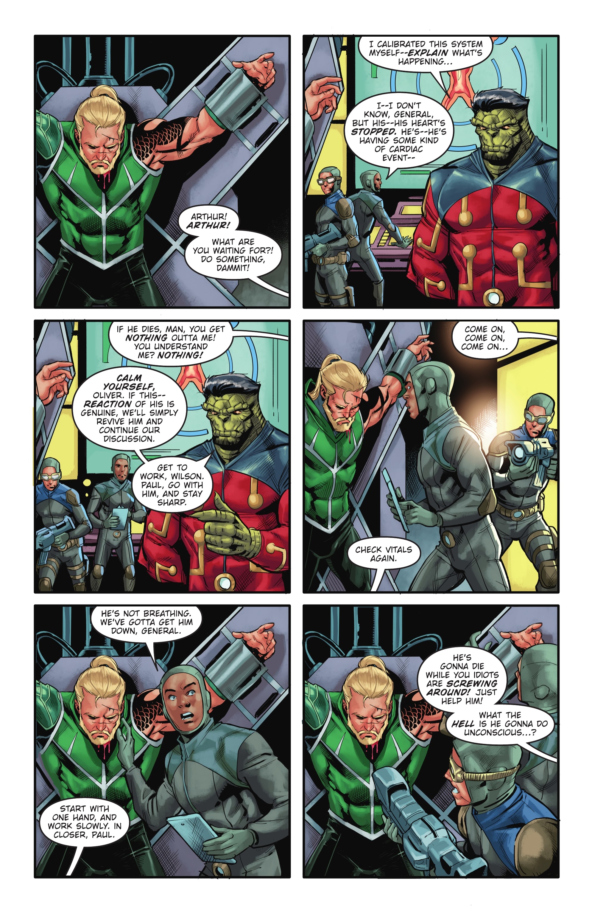 Read online Aquaman/Green Arrow - Deep Target comic -  Issue #3 - 19