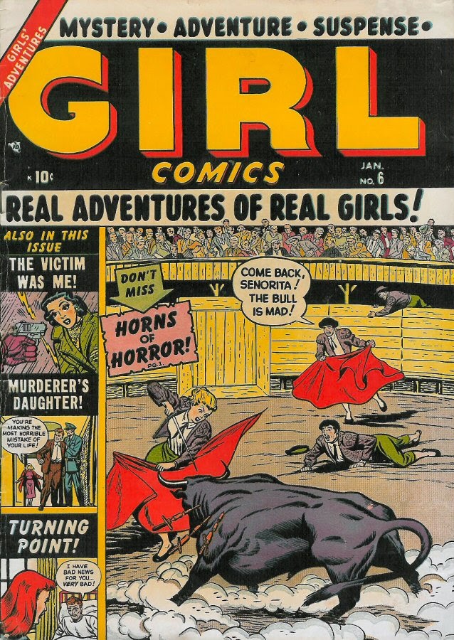 Read online Girl Comics (1949) comic -  Issue #6 - 1
