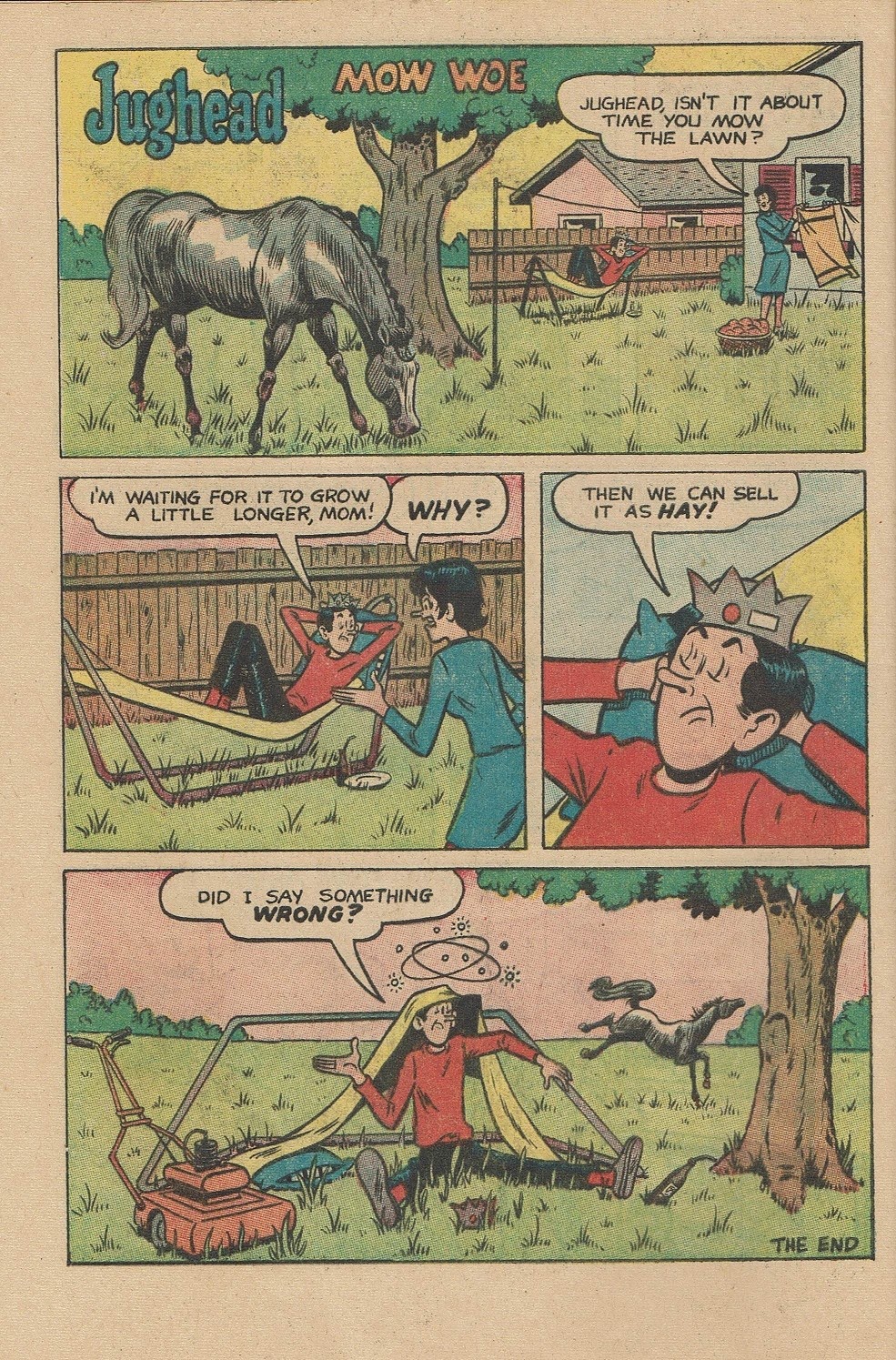 Read online Jughead's Jokes comic -  Issue #6 - 32
