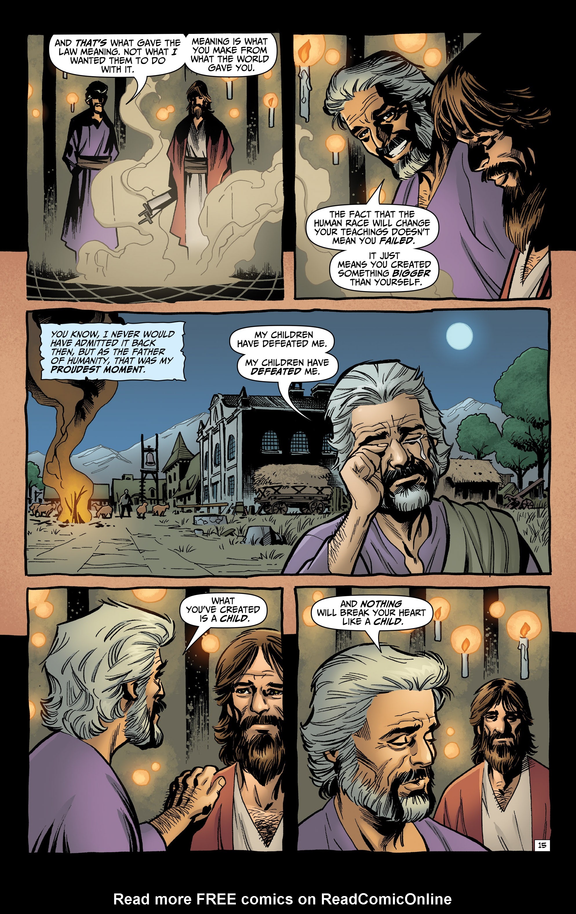 Read online Second Coming: Only Begotten Son comic -  Issue #6 - 17