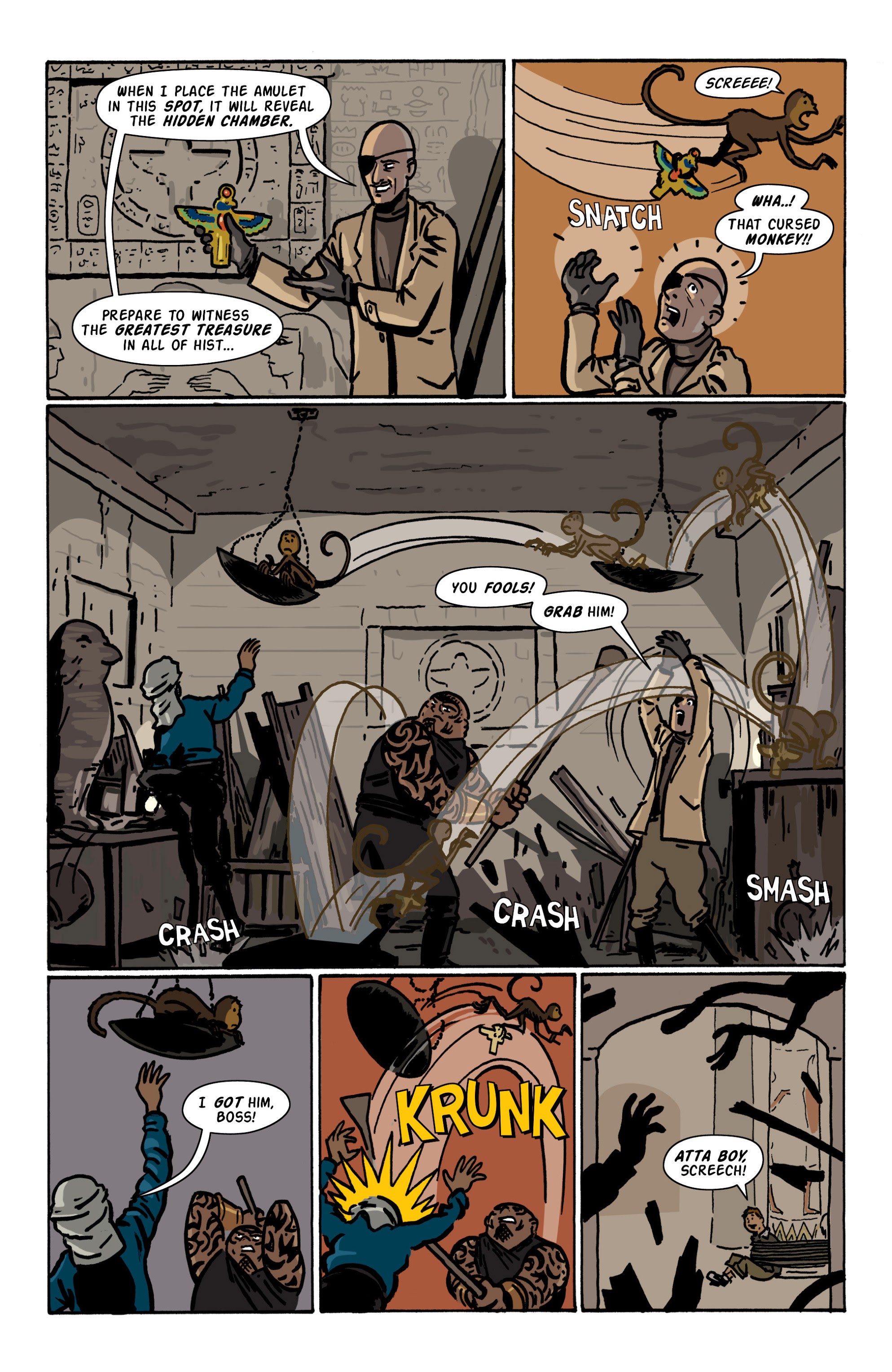 Read online Rocket Robinson and the Pharaoh's Fortune comic -  Issue # TPB (Part 3) - 14