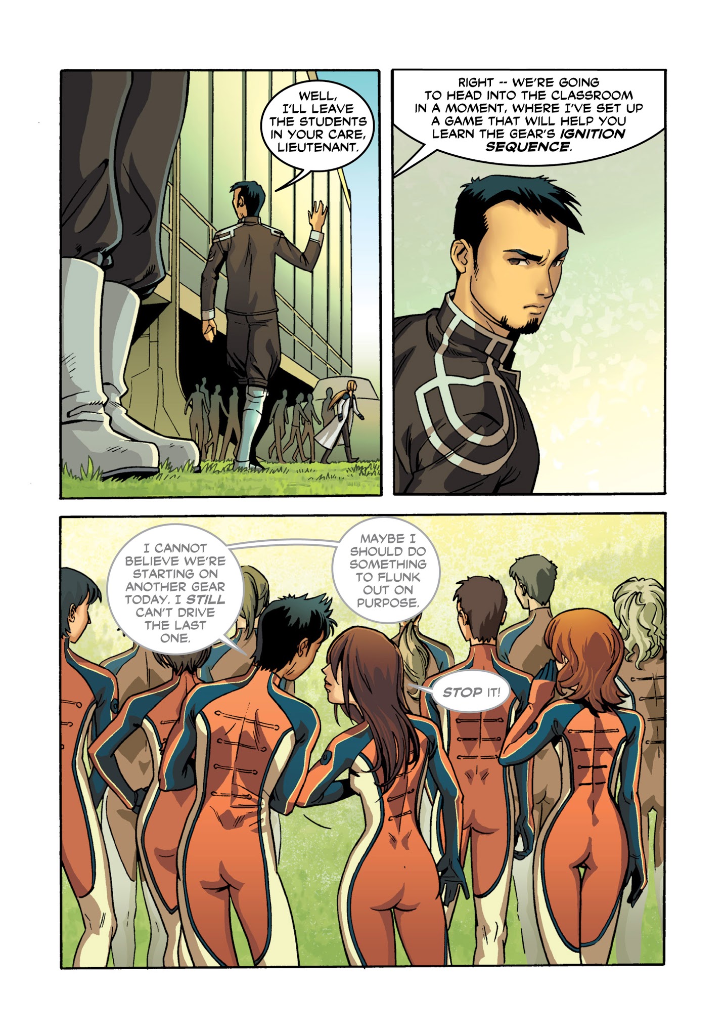 Read online Gear School comic -  Issue # TPB 2 - 10