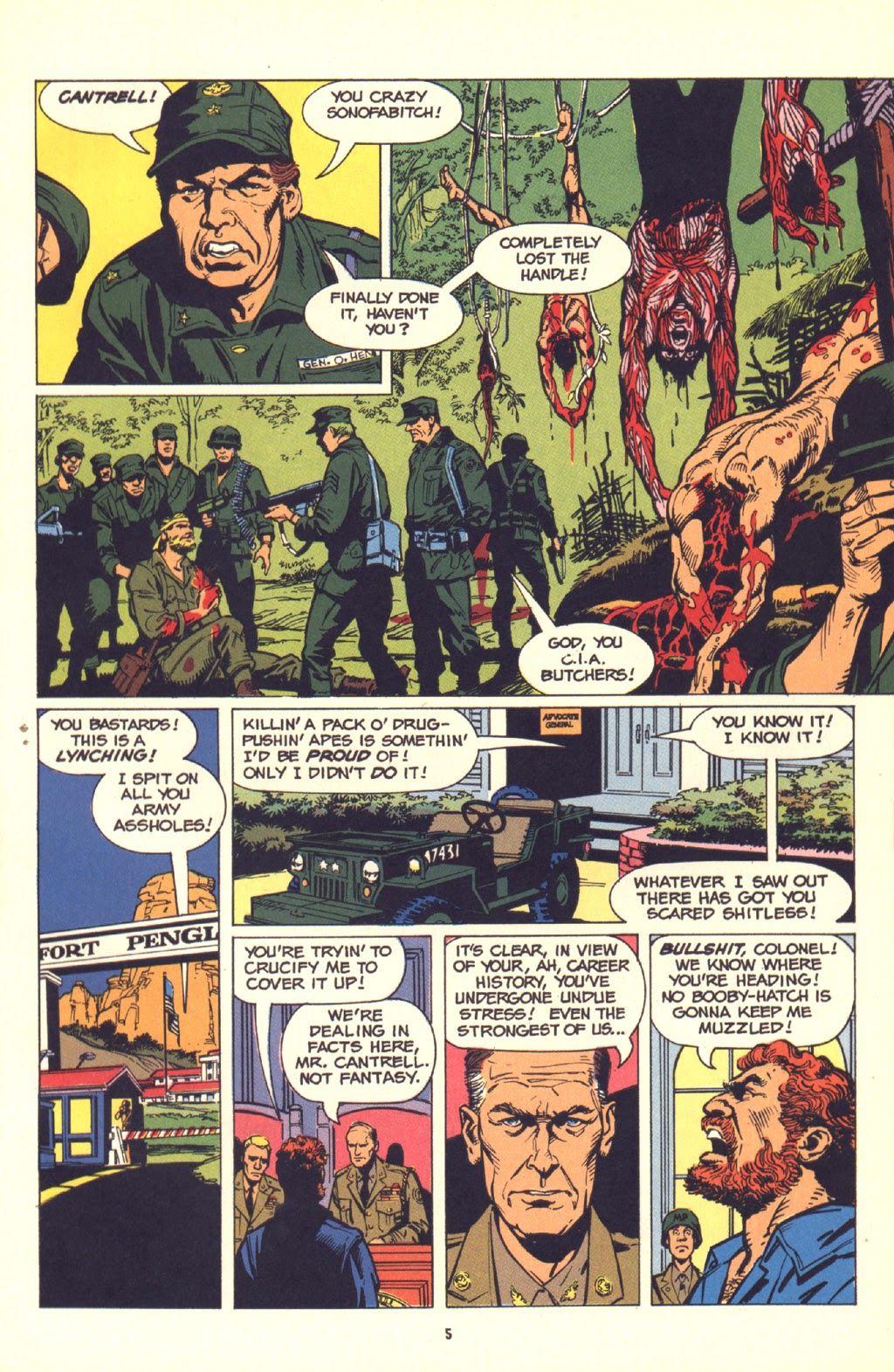 Read online Predator: The Bloody Sands of Time comic -  Issue #1 - 7