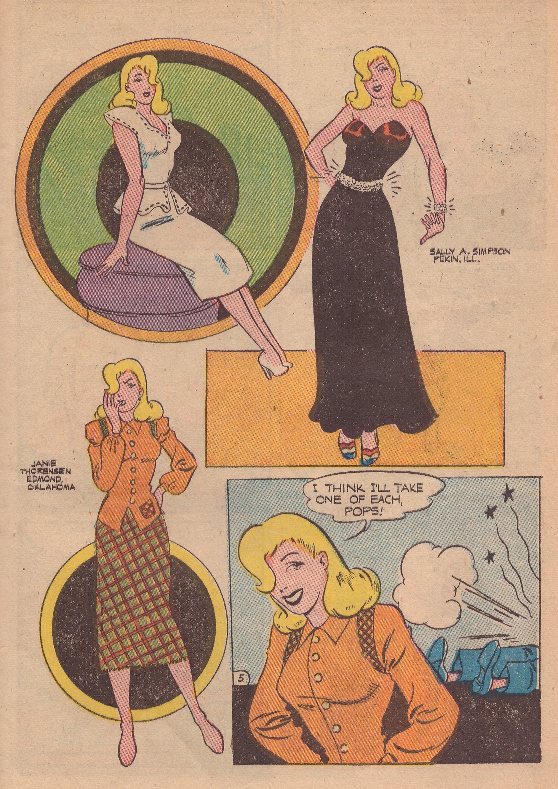 Read online Suzie Comics comic -  Issue #61 - 7