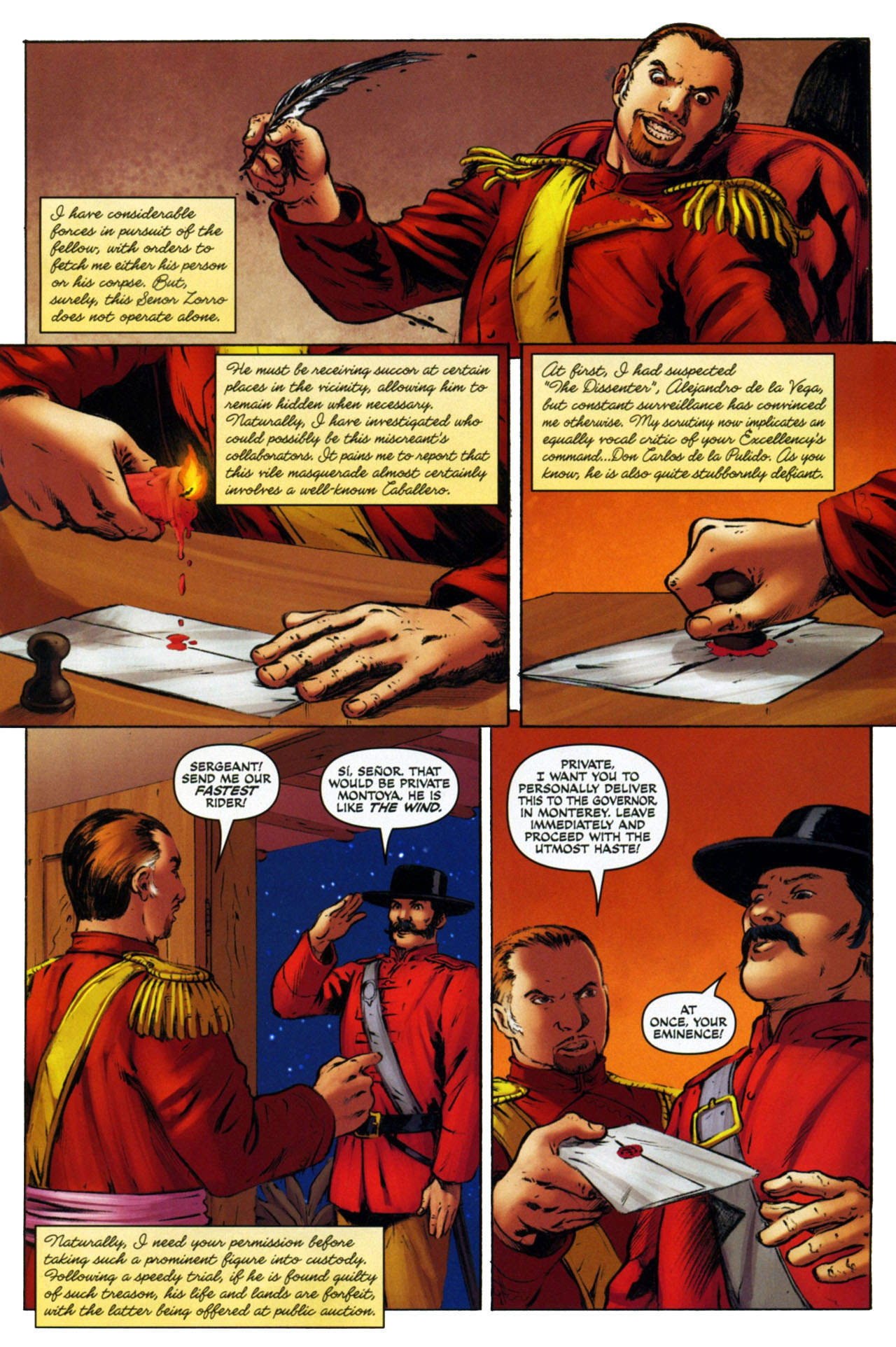 Read online Zorro (2008) comic -  Issue #11 - 26