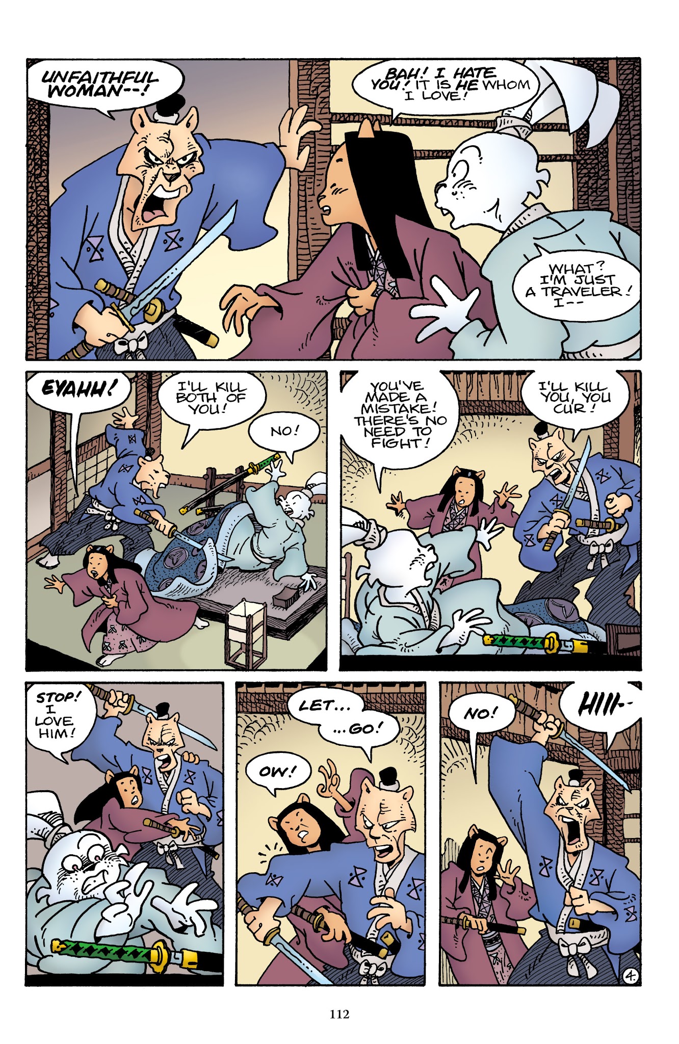 Read online The Usagi Yojimbo Saga comic -  Issue # TPB 7 - 109