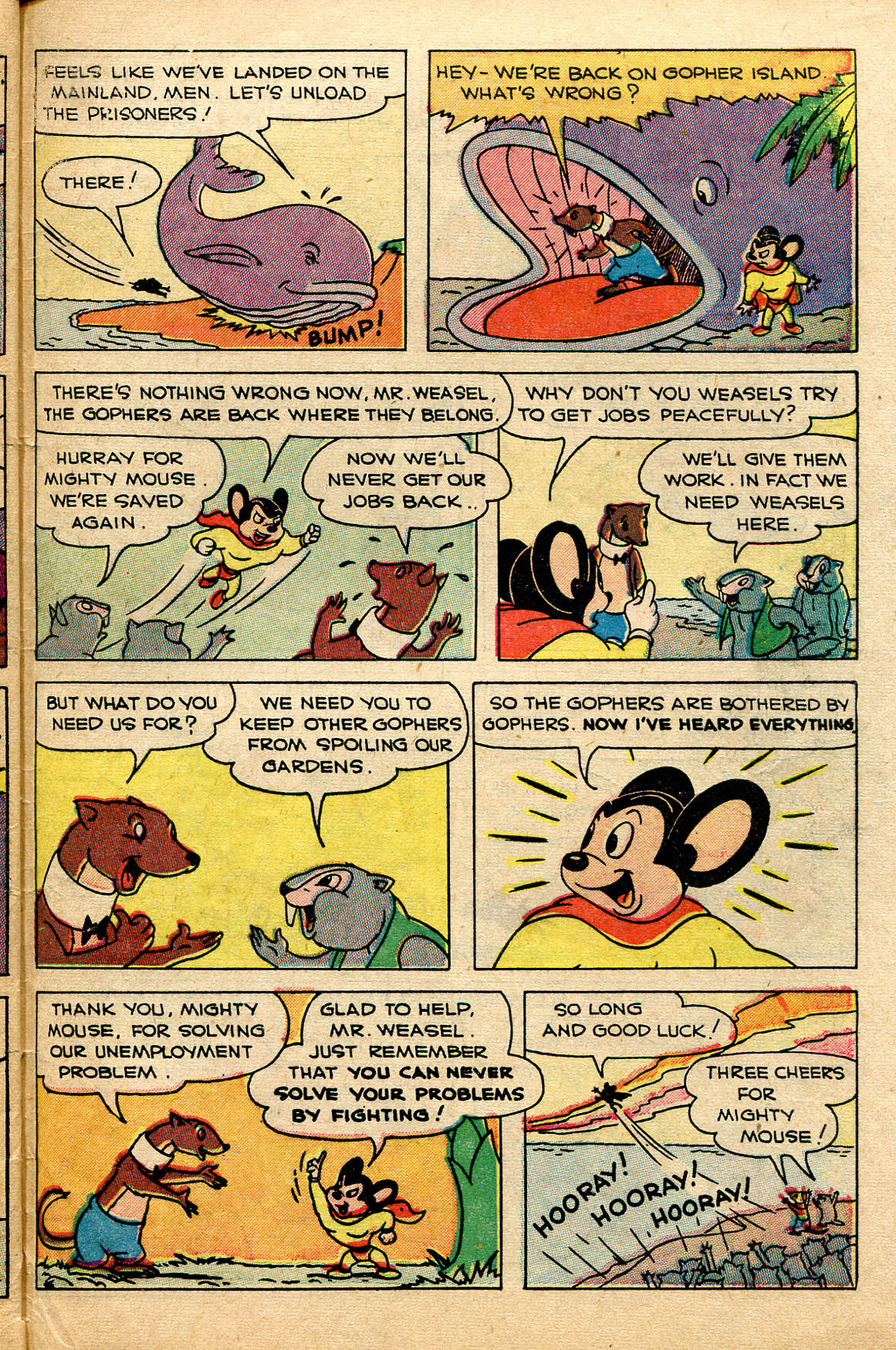Read online Paul Terry's Mighty Mouse Comics comic -  Issue #20 - 49