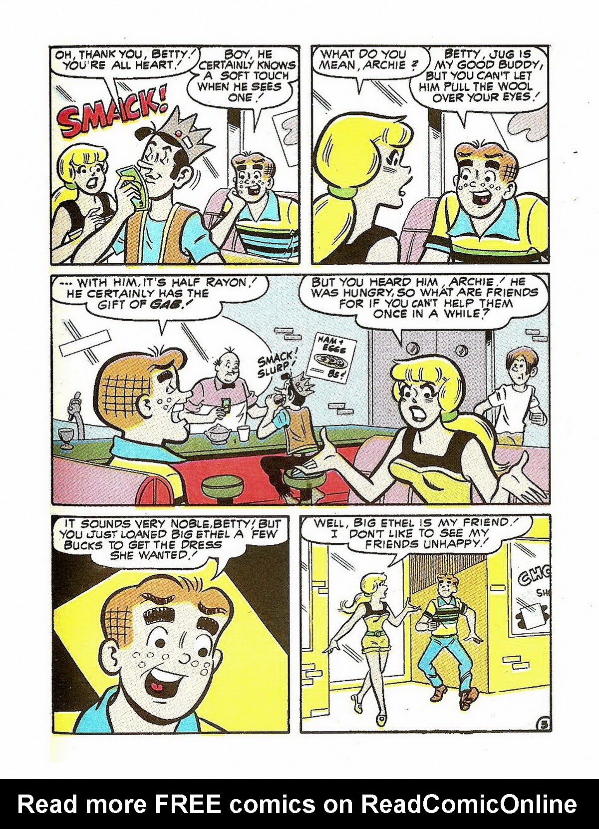 Read online Archie's Double Digest Magazine comic -  Issue #61 - 158