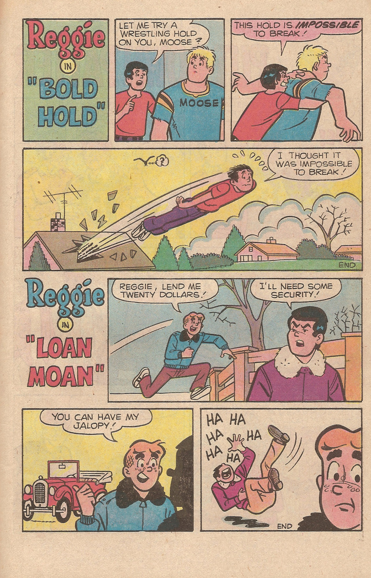 Read online Reggie's Wise Guy Jokes comic -  Issue #49 - 31