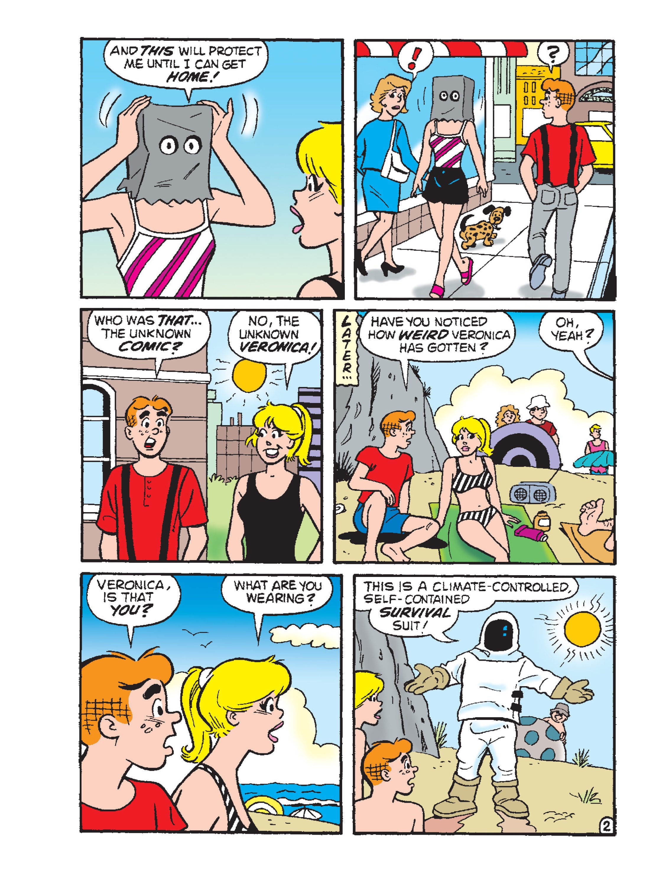 Read online Betty & Veronica Friends Double Digest comic -  Issue #272 - 136