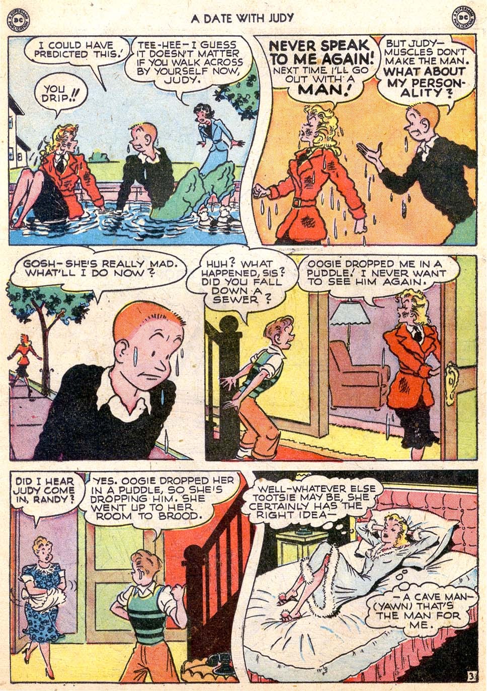 Read online A Date with Judy comic -  Issue #3 - 16