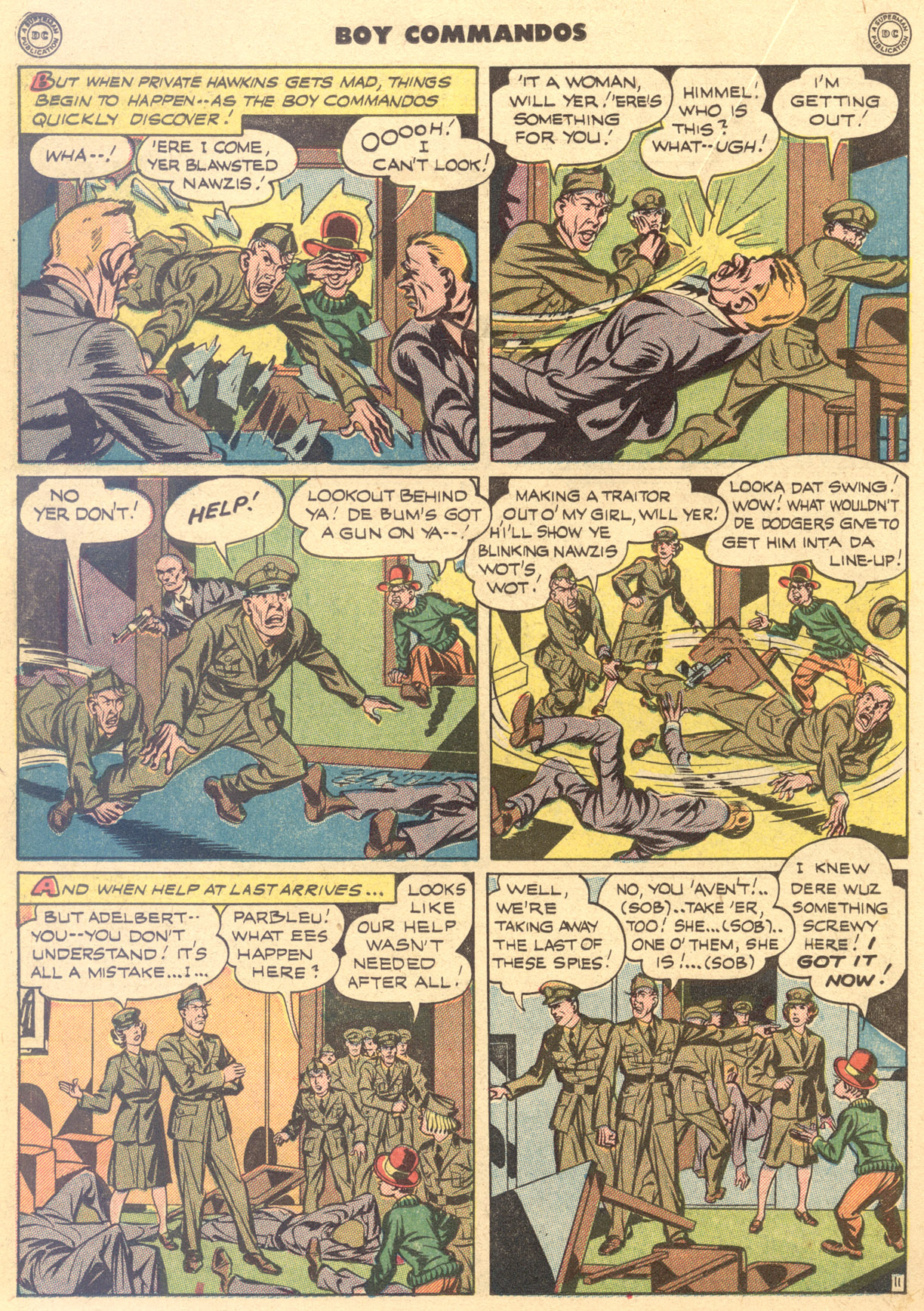Read online Boy Commandos comic -  Issue #8 - 26