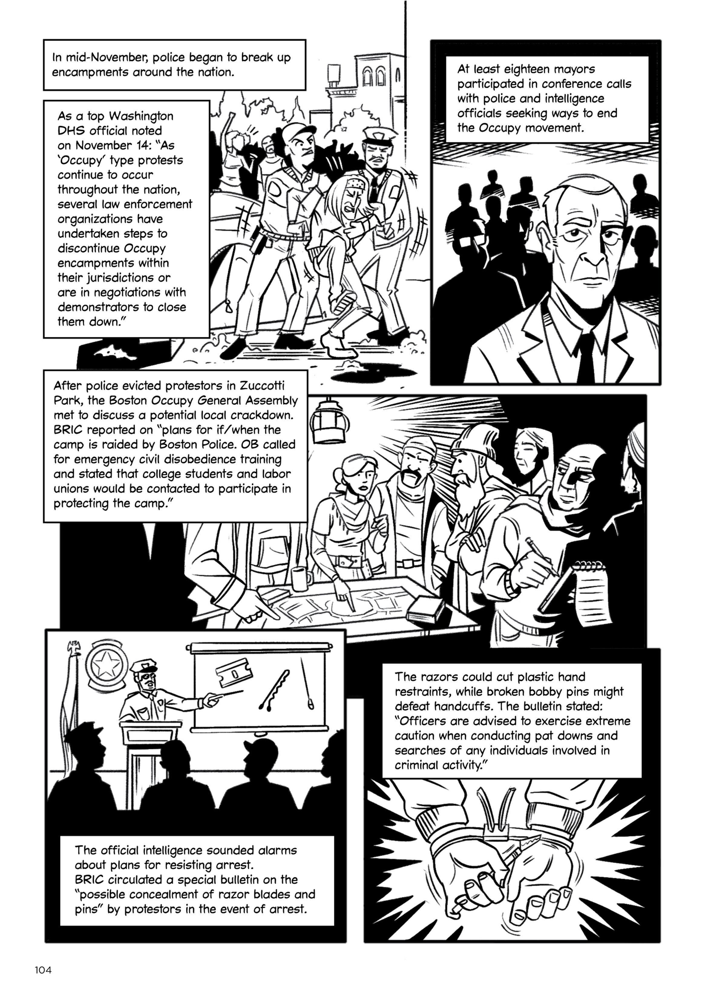 Read online The Machine Never Blinks: A Graphic History of Spying and Surveillance comic -  Issue # TPB - 114