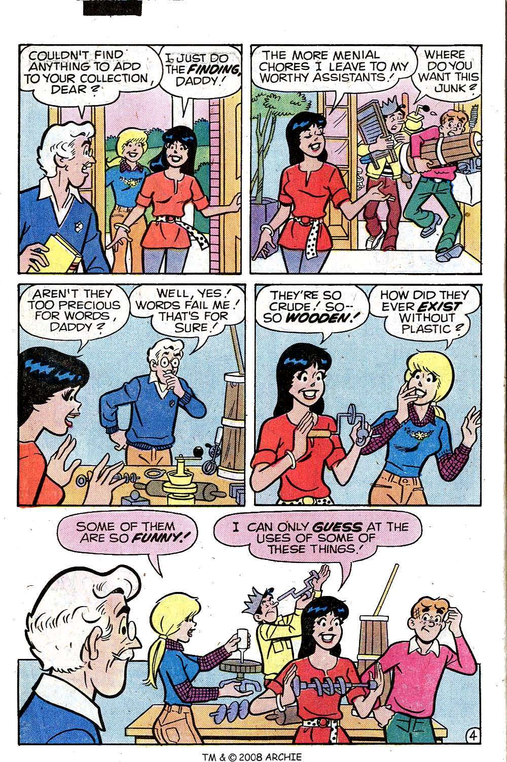 Read online Archie's Girls Betty and Veronica comic -  Issue #288 - 6