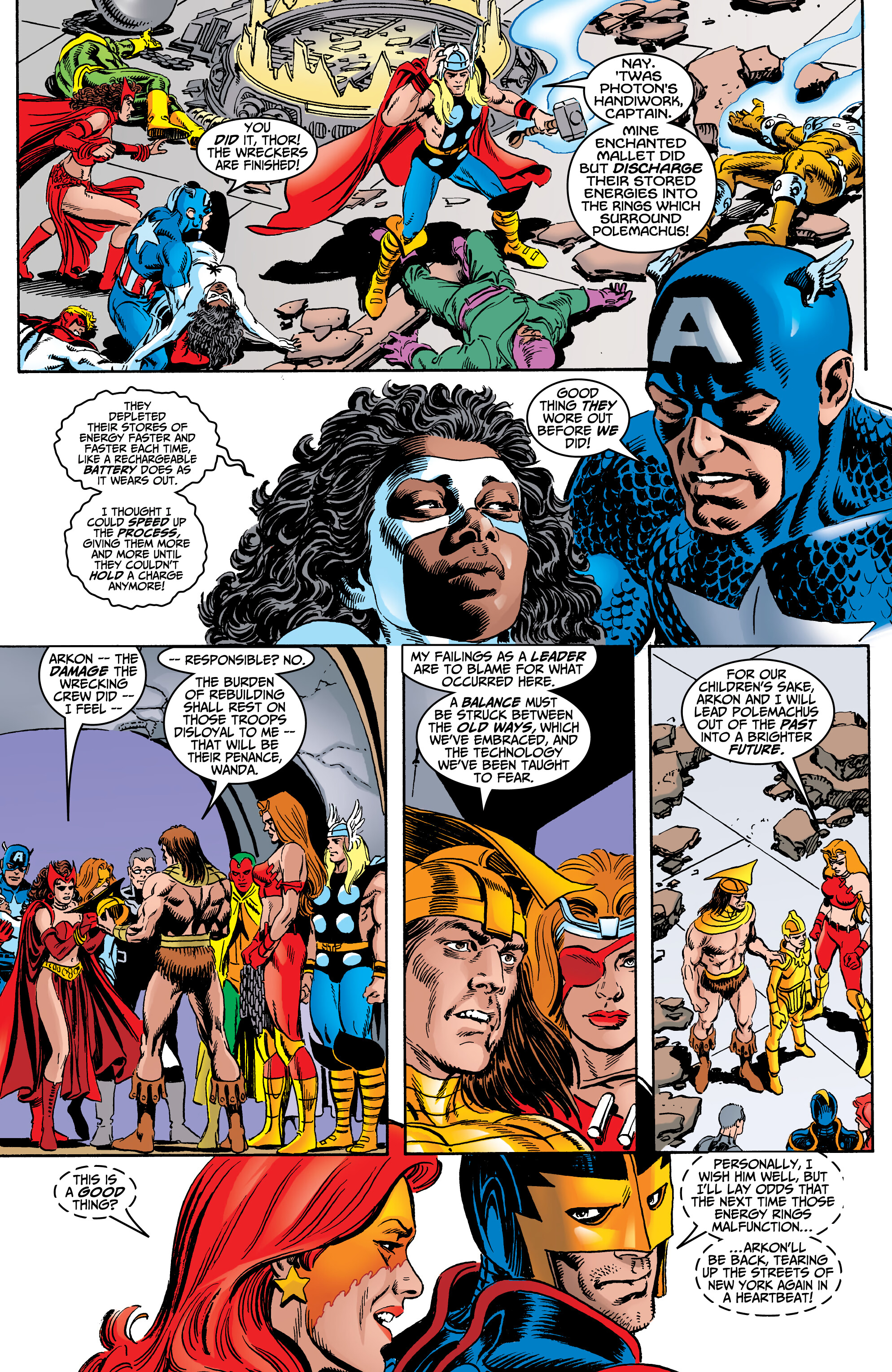 Read online Avengers By Kurt Busiek & George Perez Omnibus comic -  Issue # TPB (Part 9) - 85