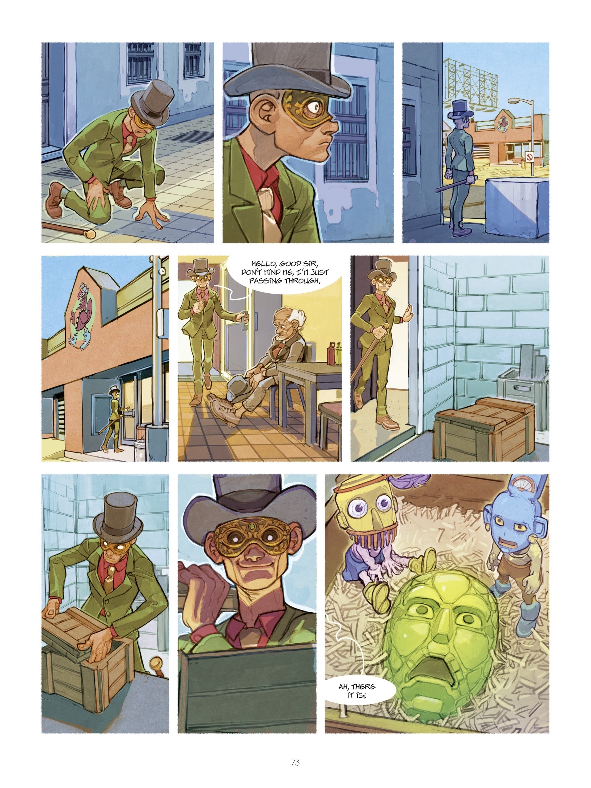 Read online Masks comic -  Issue #1 - 73